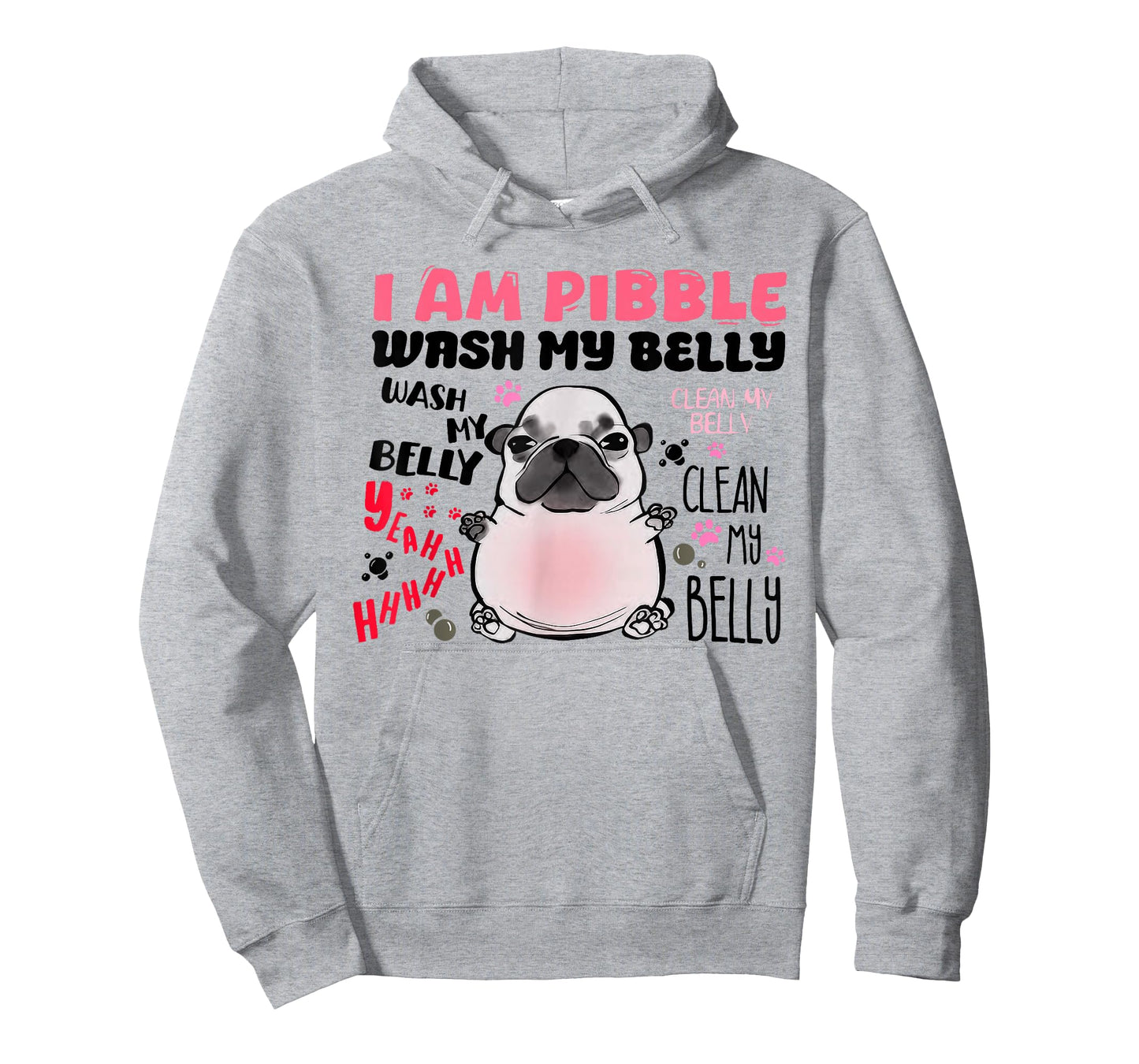 I Am Pibble Wash My Belly Pibble Meme Funny Dog Brainrot T-Shirt