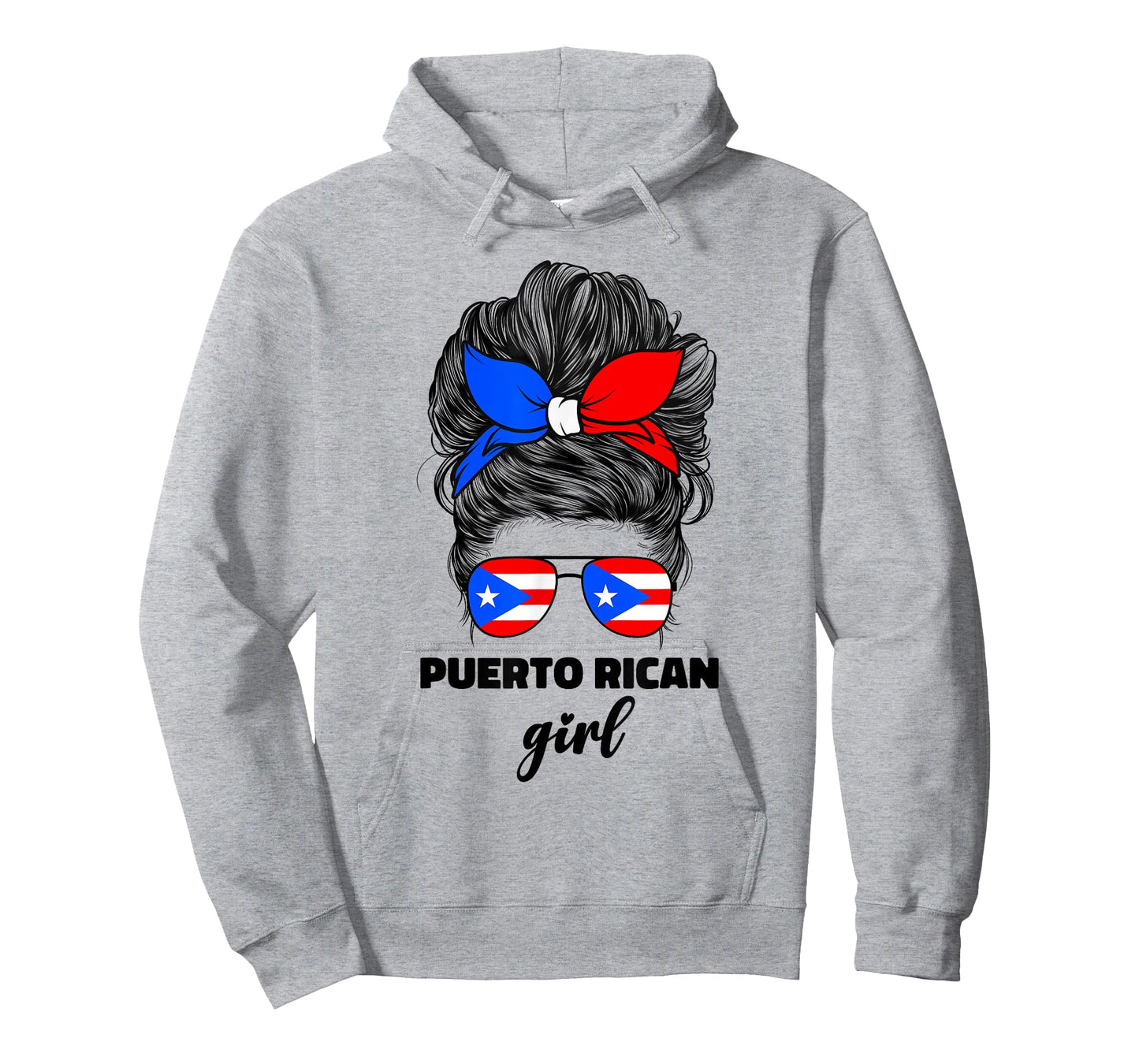 Puerto Rican Girl For Women Girls Boricua Puerto Rico Flag T-Shirt