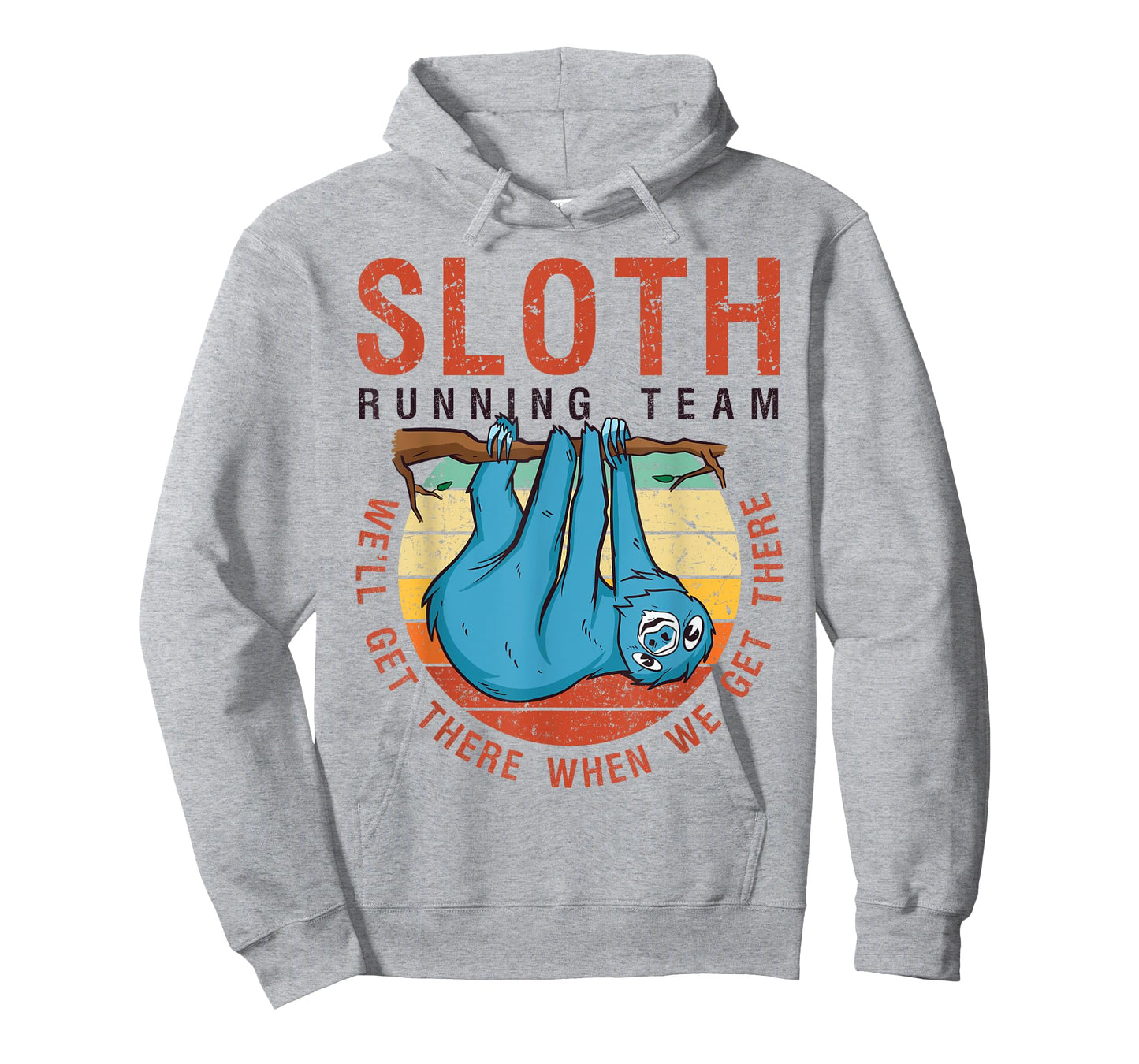 Sloth Running Team Funny Marathon Runner Sloth-Lover Gift T-Shirt