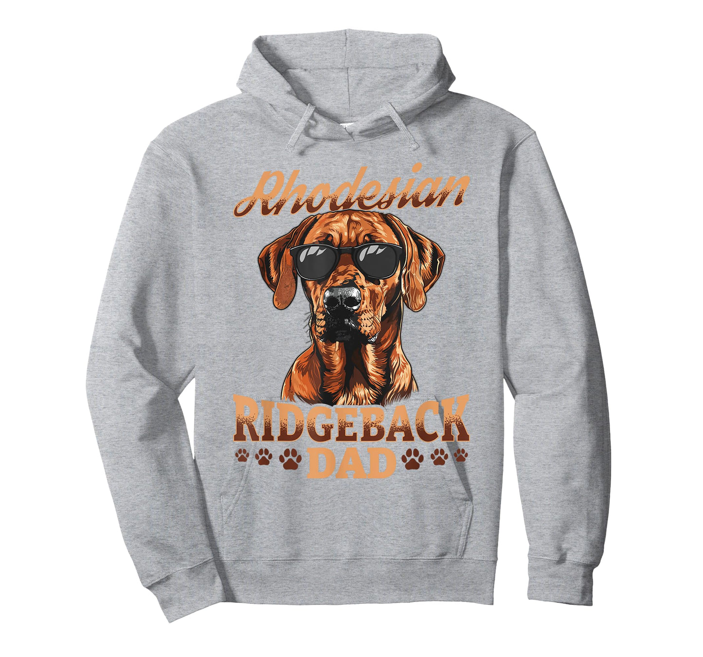 Rhodesian Ridgeback Dog Breed Rhodesian Ridgeback Dad T-Shirt