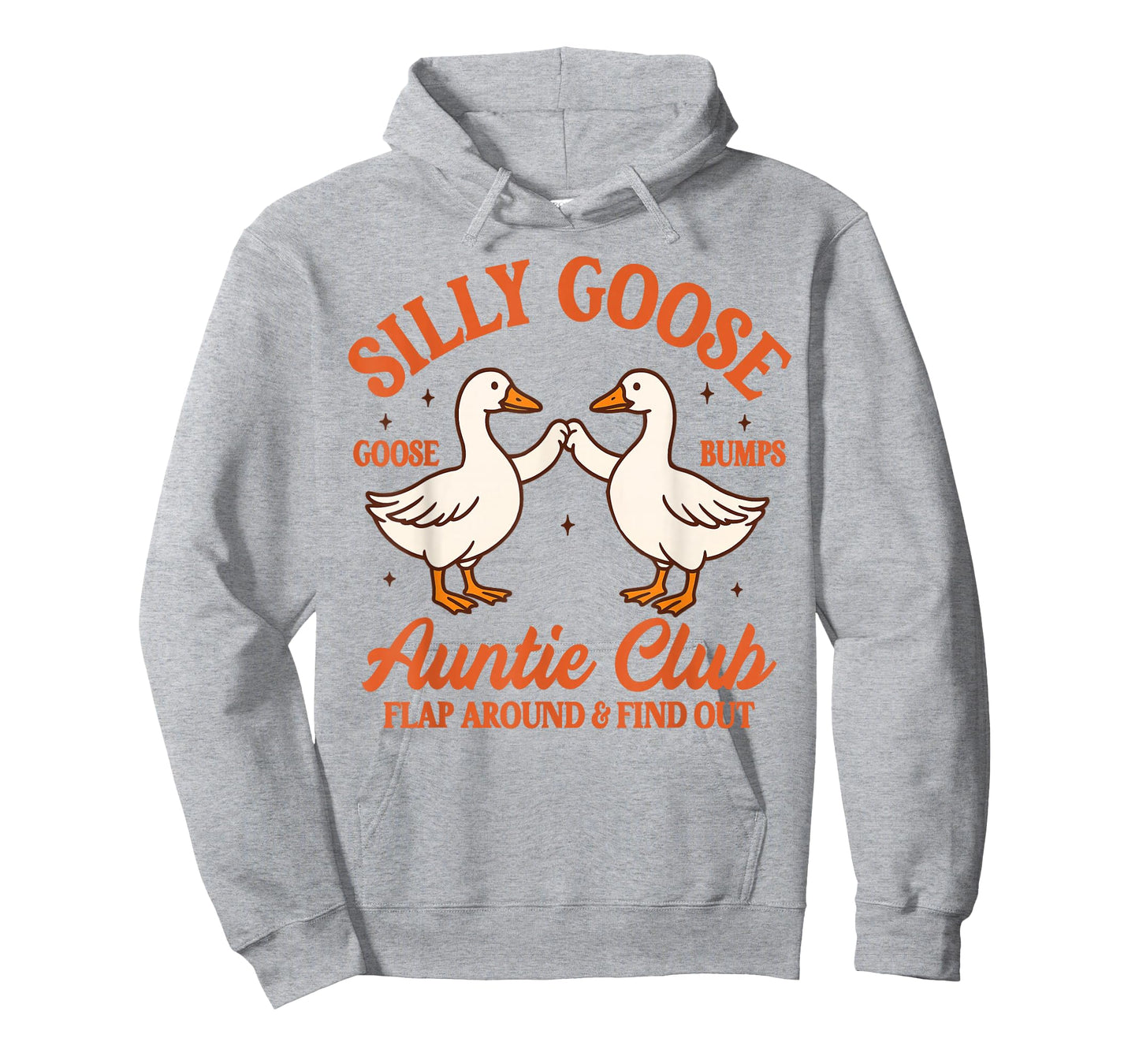 Auntie Aunt Silly Goose Mother’s Day Silly Goose Auntie Club T-Shirt