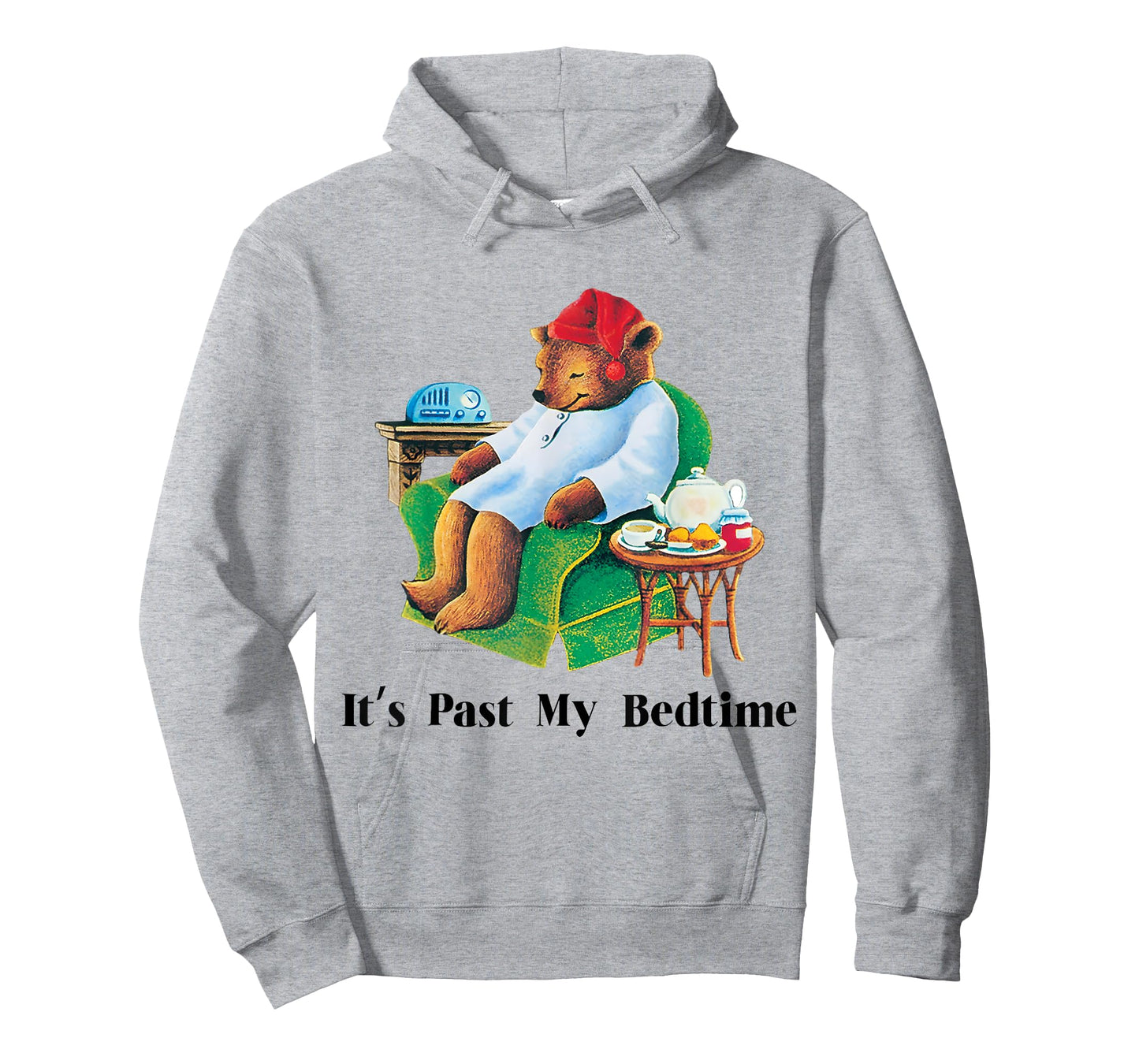It's Past My Bedtime Funny Bear Lover Vintage For Men Women T-Shirt