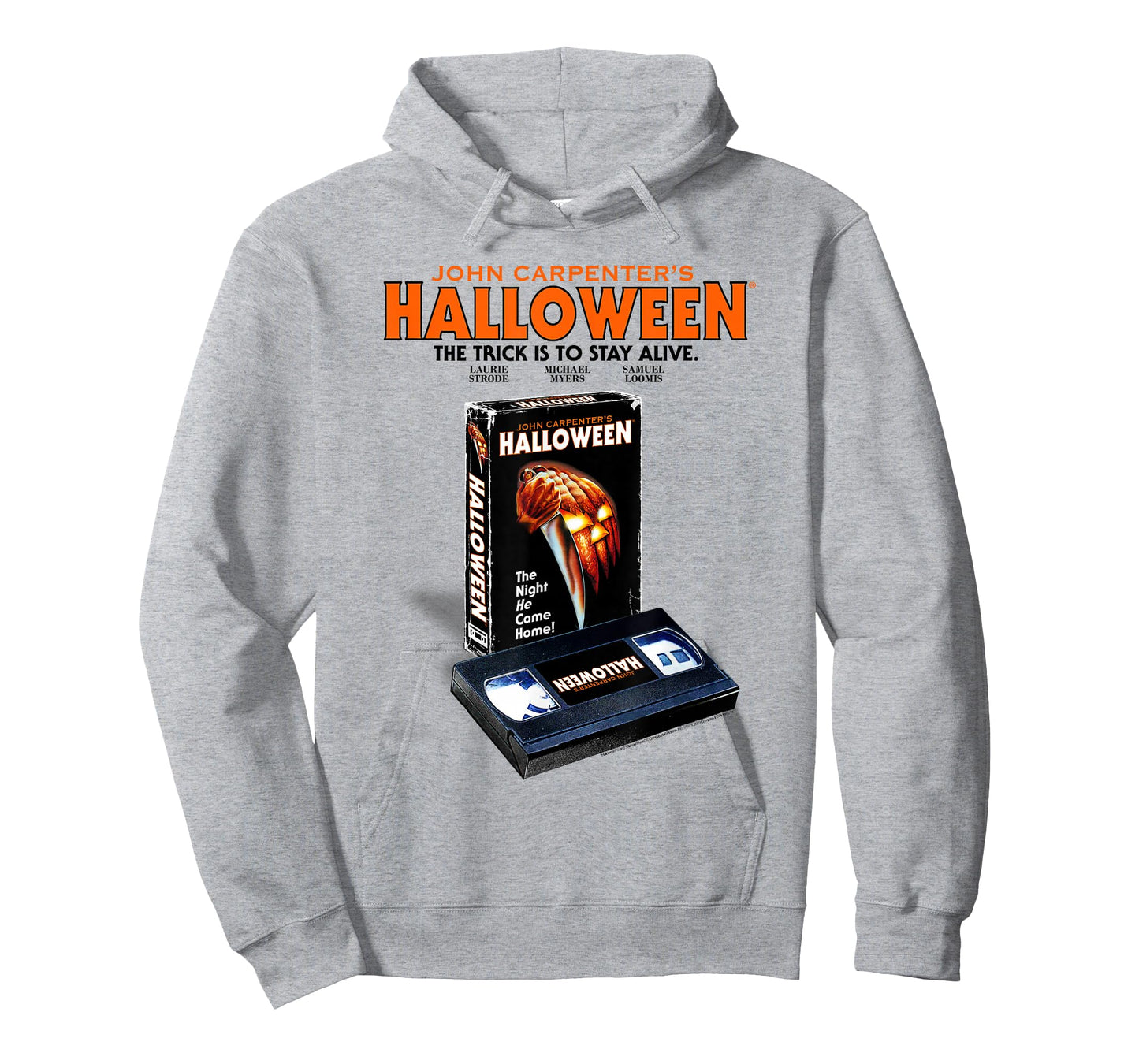 Halloween Vintage VHS Poster Retro Horror Movie T-Shirt