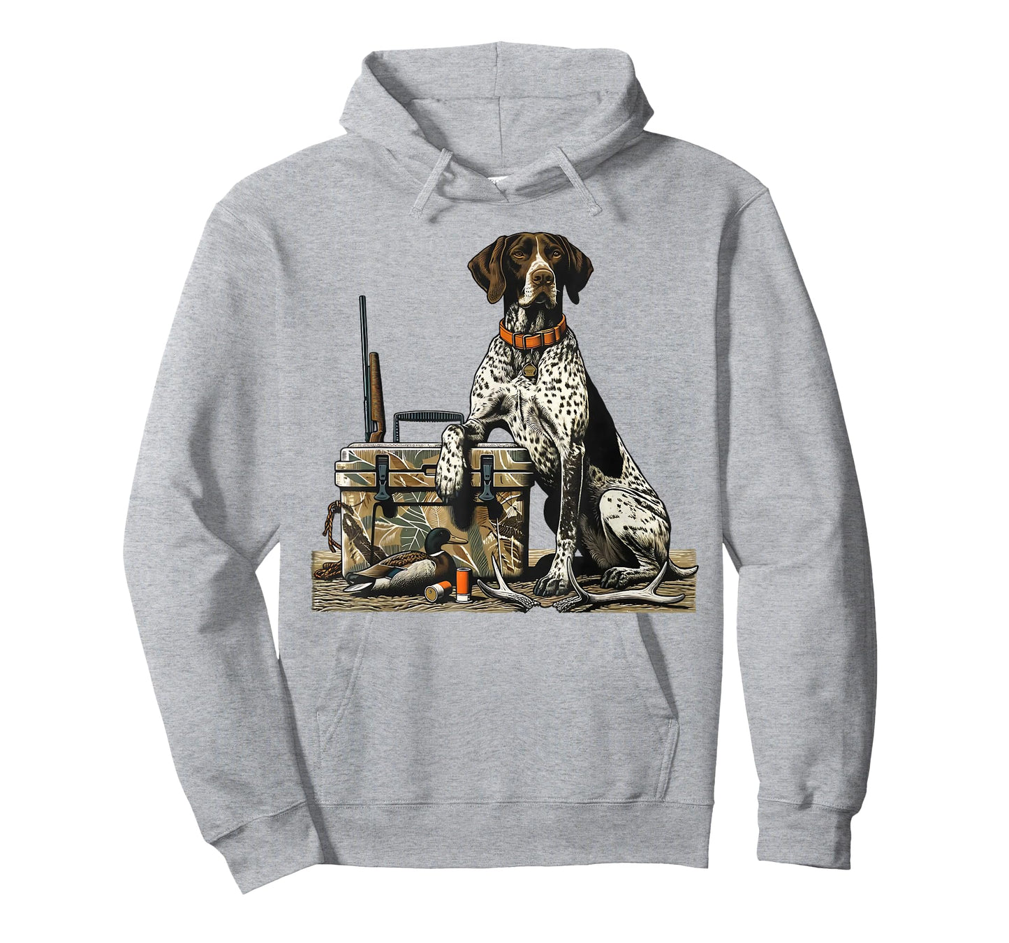 Old School Camo German Shorthaired Pointer, Hunting Dog Mom T-Shirt