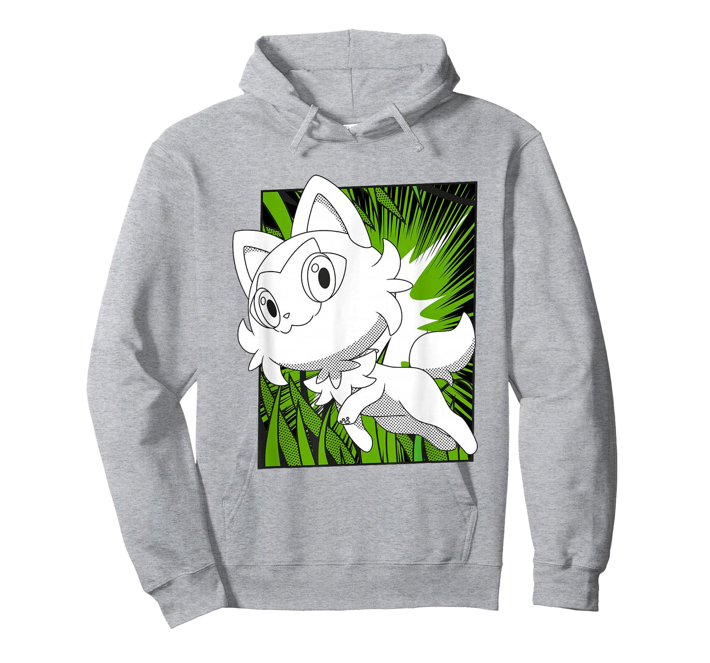 Pokémon Sprigatito In The Grass Manga Panel T-Shirt