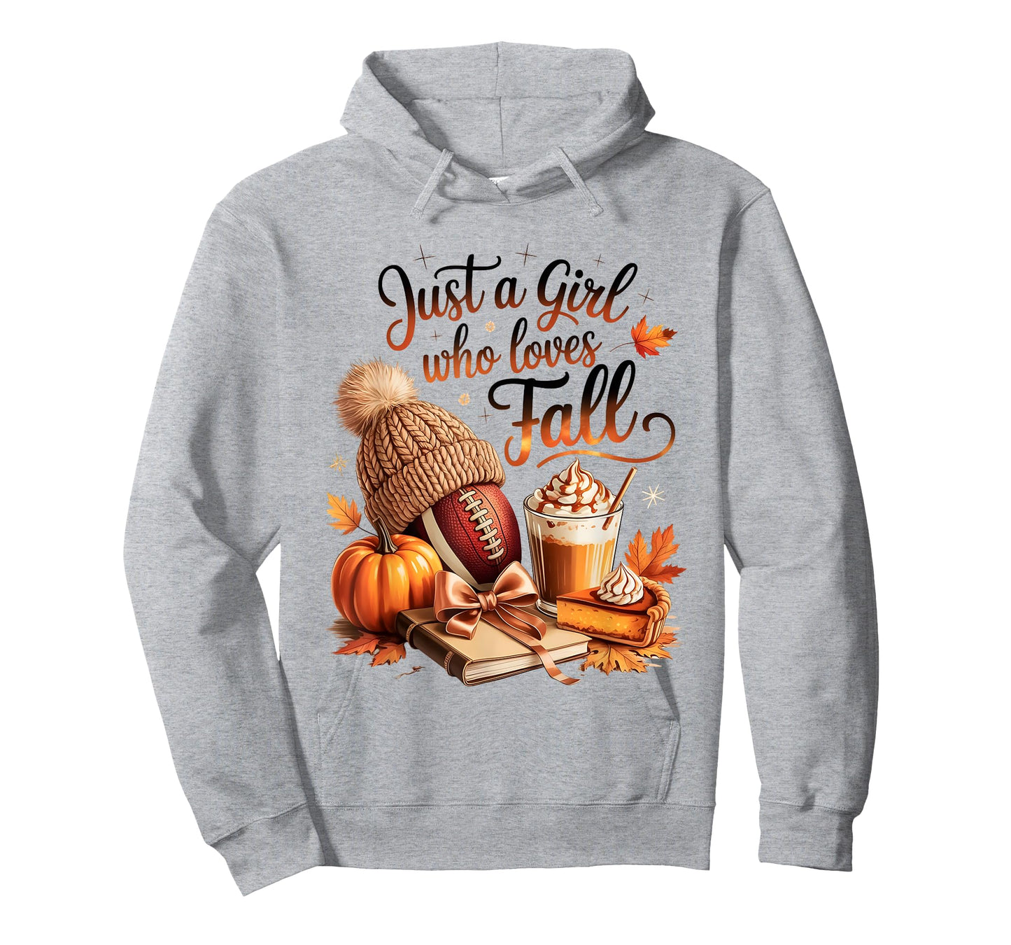 Just a Girl Who Loves Fall Cozy Fall Season Autumn Girl T-Shirt