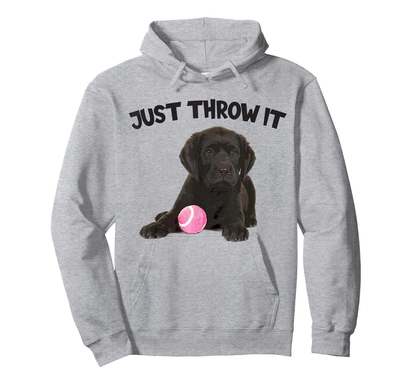 Just Throw It Play Fetch Funny Labrador Retriever T-Shirt