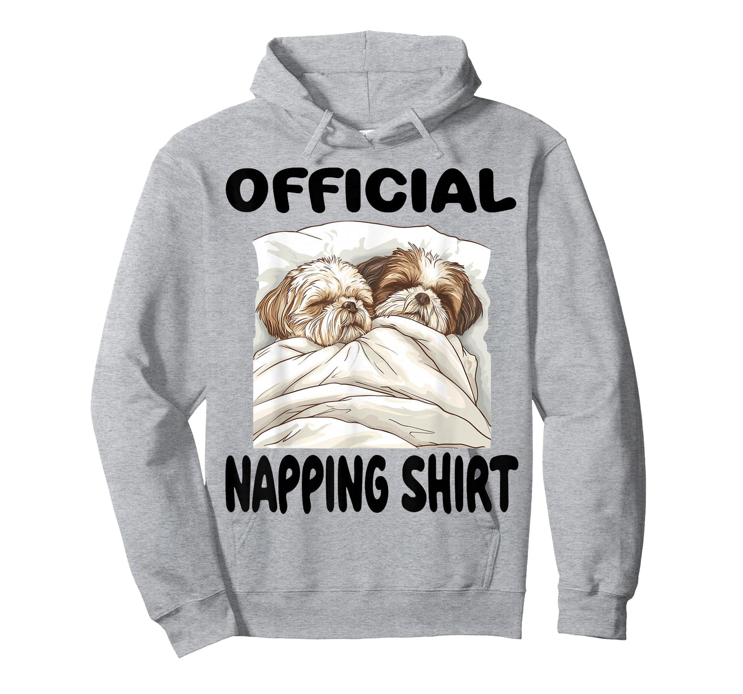 Shih Tzu Dog Official Napping shirt Pajamas Nightgown T-Shirt