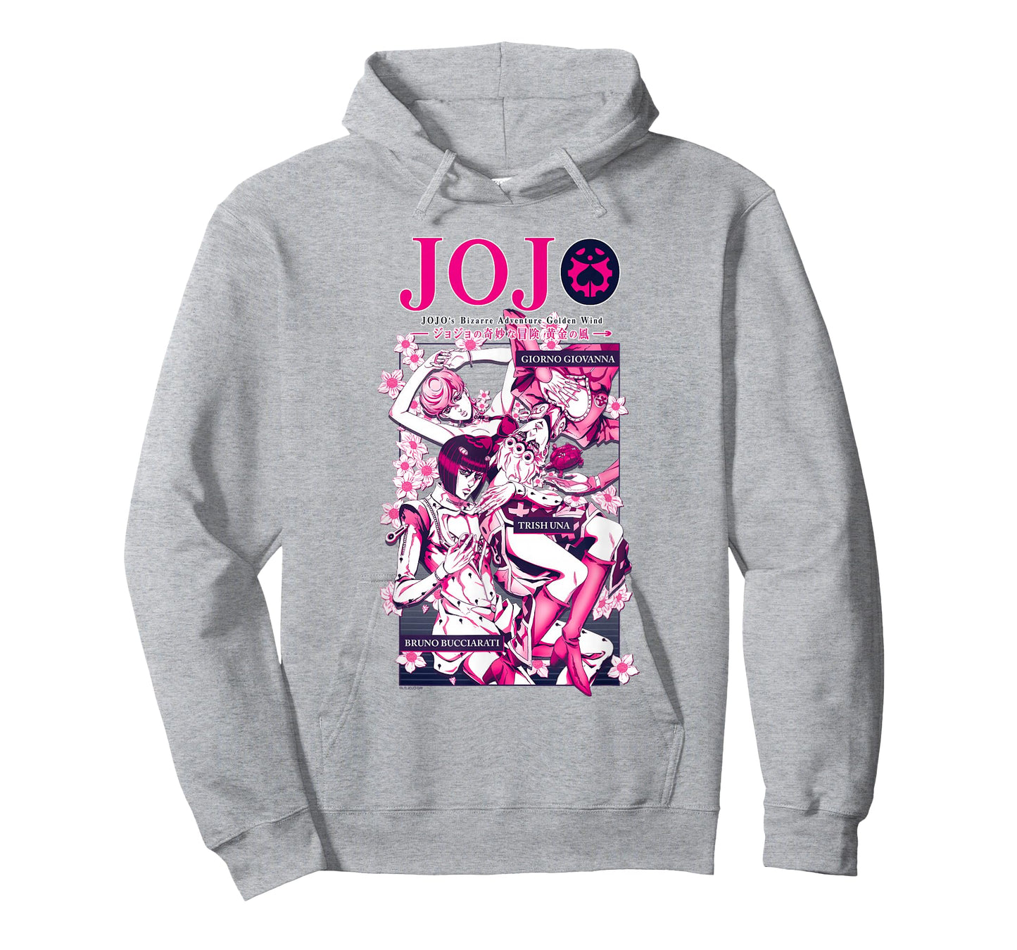JoJo's Bizarre Adventure Golden Wind Flowers Anime T-Shirt