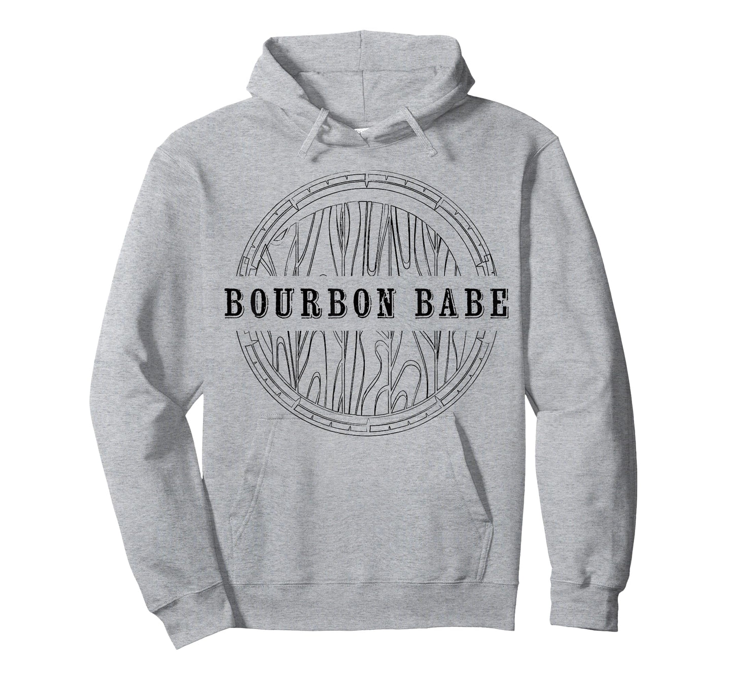 Womens Kentucky Bourbon Babe Whiskey Barrel Country Fan T-Shirt
