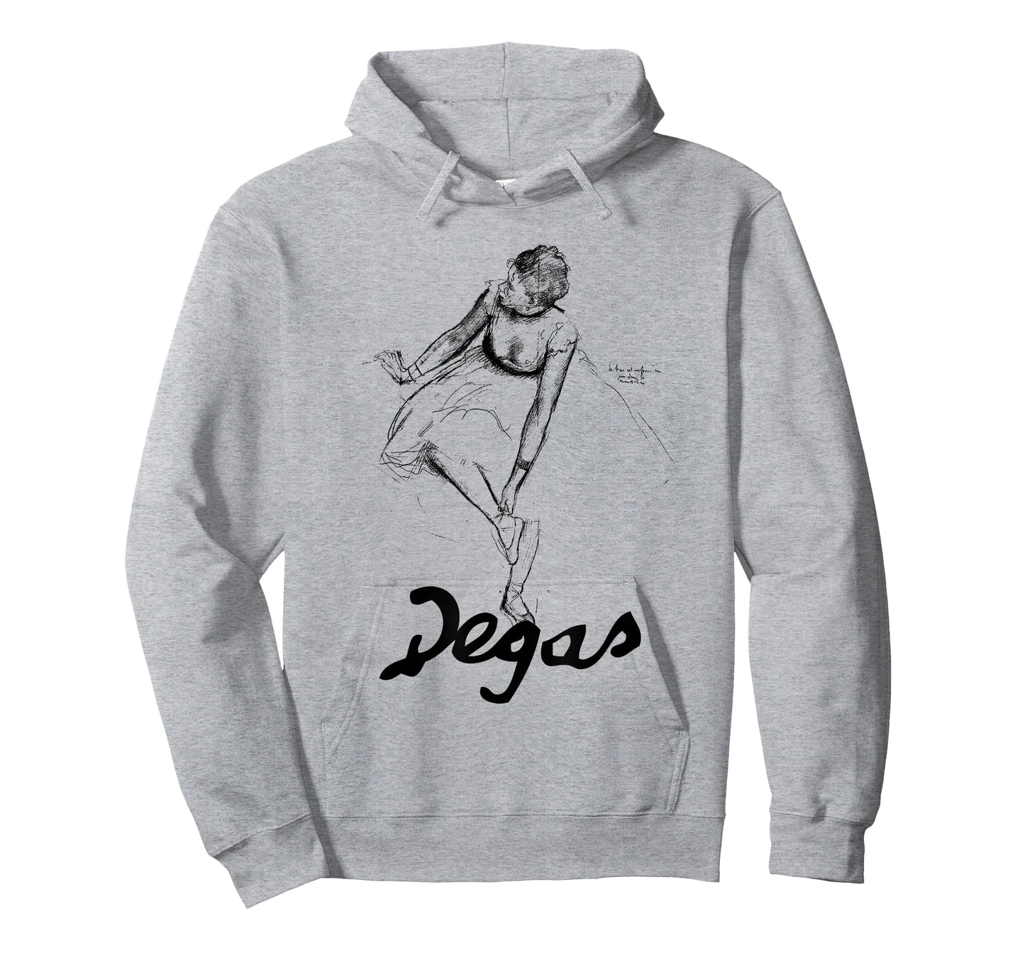 Edgar Degas Dancer Adjusting Her Slipper T-Shirt T-Shirt