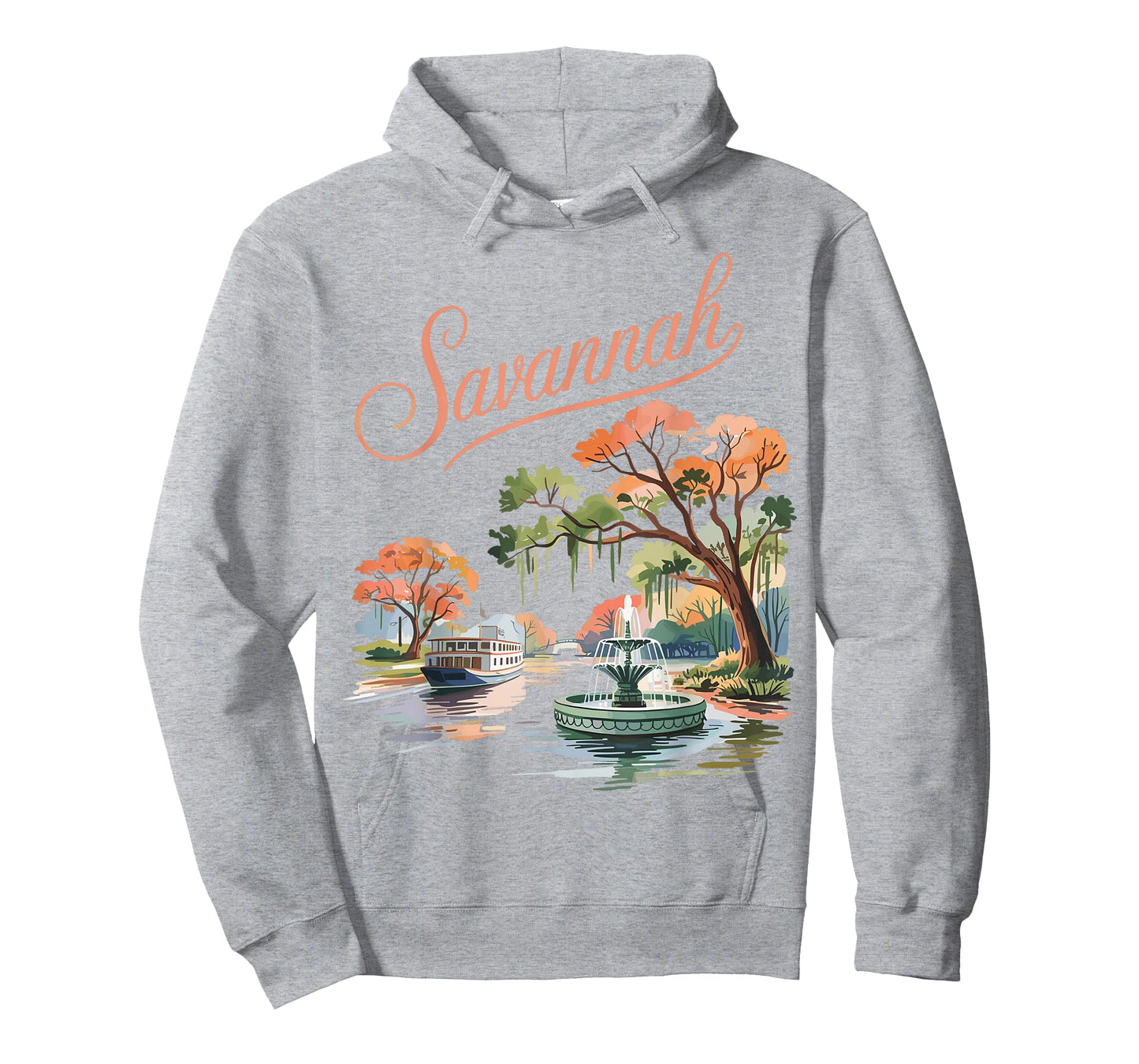 Historic Savannah Georgia Vintage Southern City T-Shirt