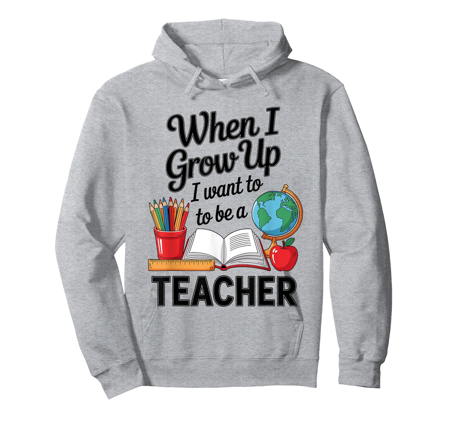 When I Grow Up I Want To Be Teacher Kids T-Shirt