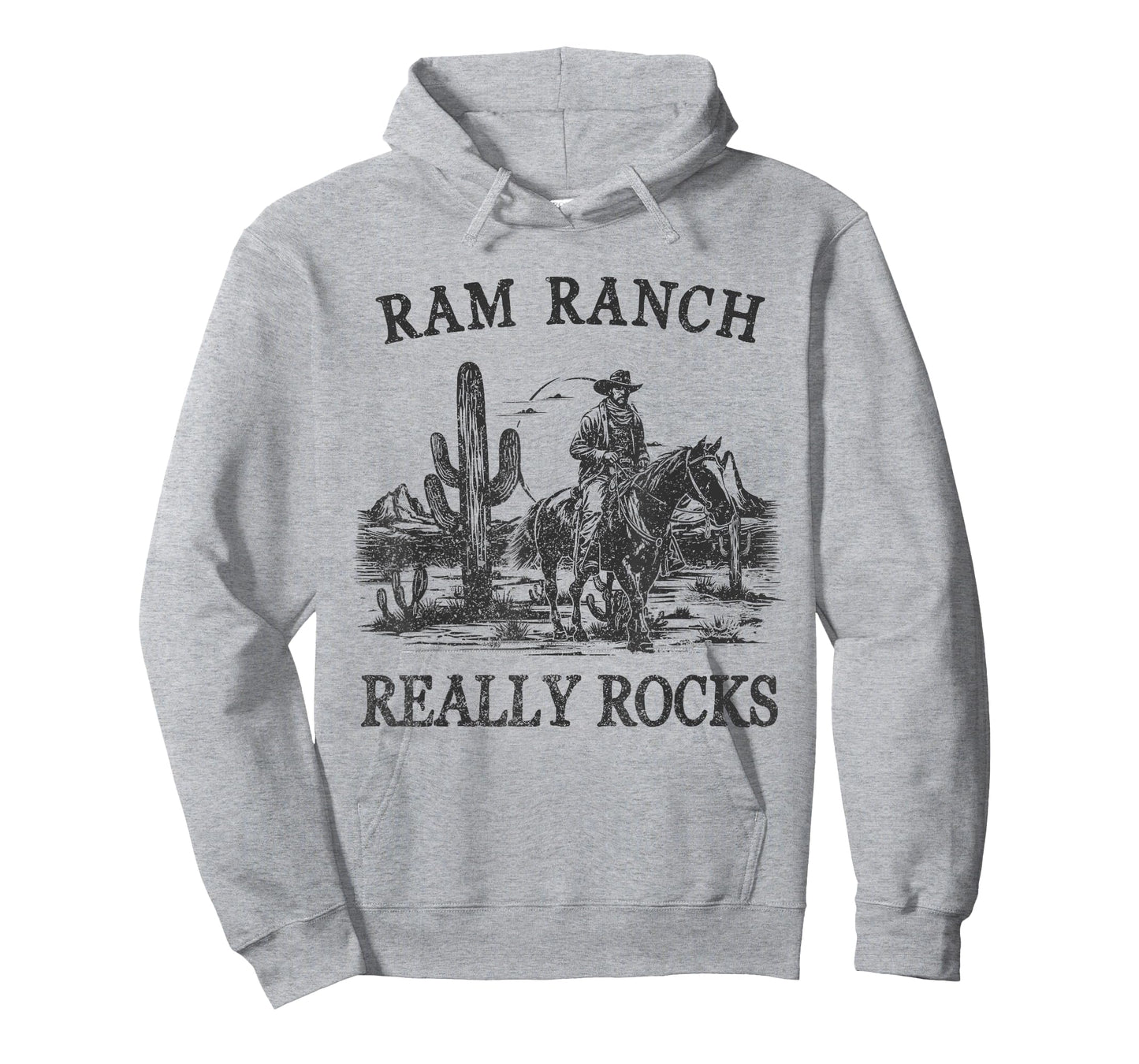 Ram Ranch Really Rocks Western Life Rodeo Country Cowgirls T-Shirt