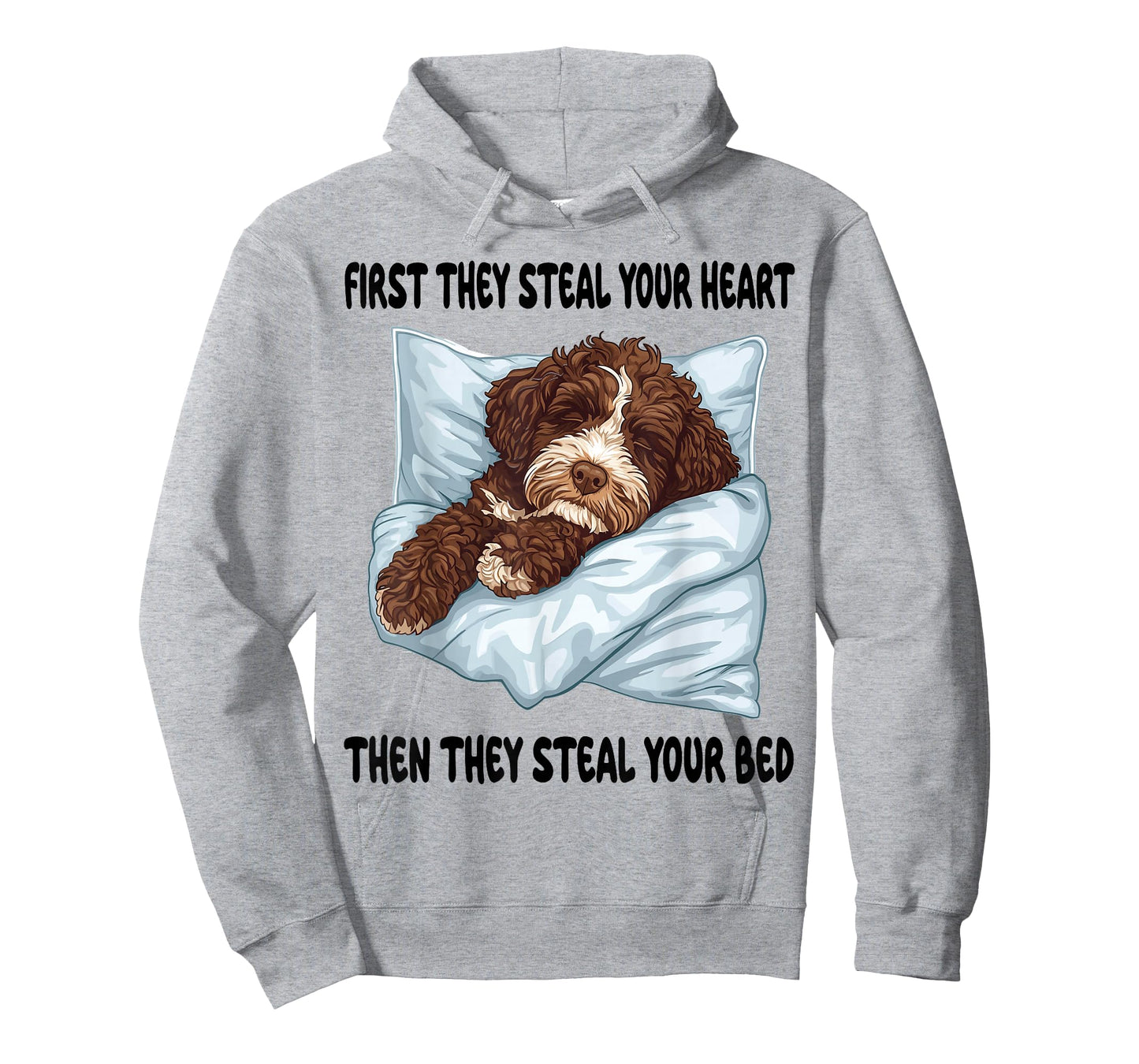 Bernedoodle Sleeping Pajamas Nightgown T-Shirt