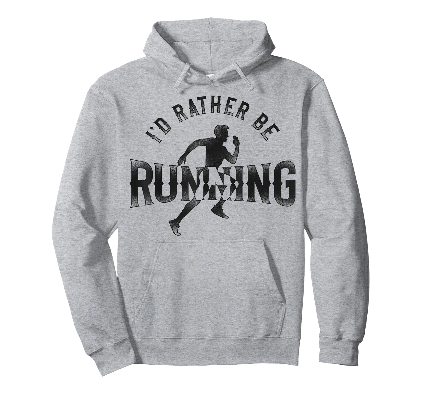 Running Runner Half Marathon Vintage I'd Rather Be Running T-Shirt