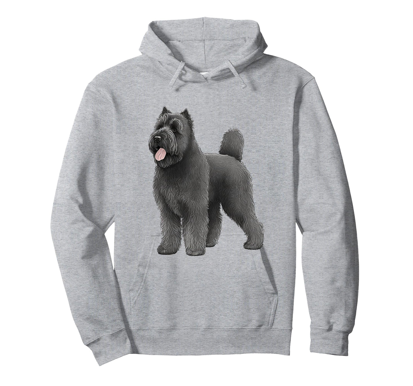 Adorable Bouvier Des Flandres Art Design T-Shirt