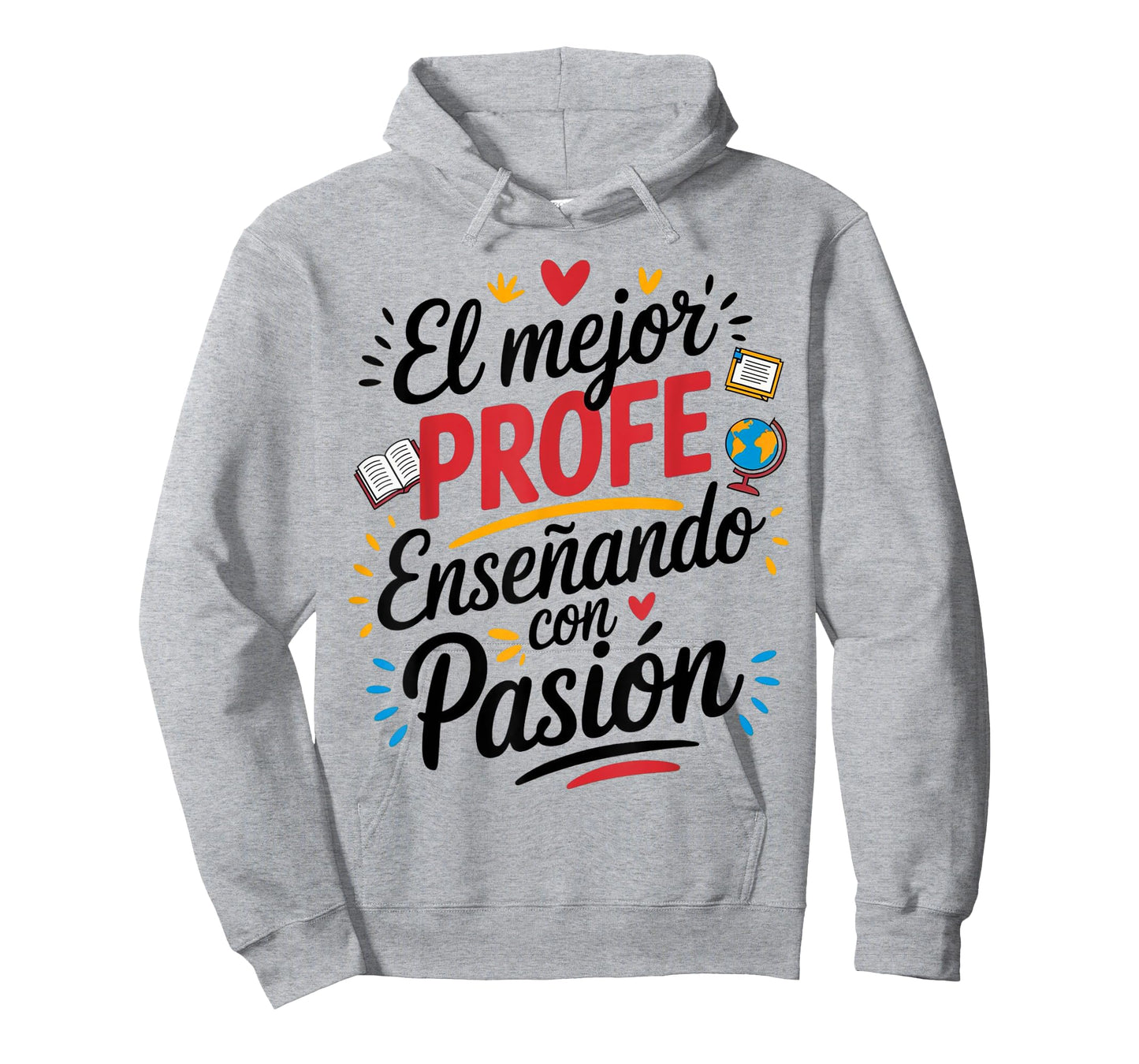 El Mejor Profe Español Maestro Latinos Aula Educador T-Shirt