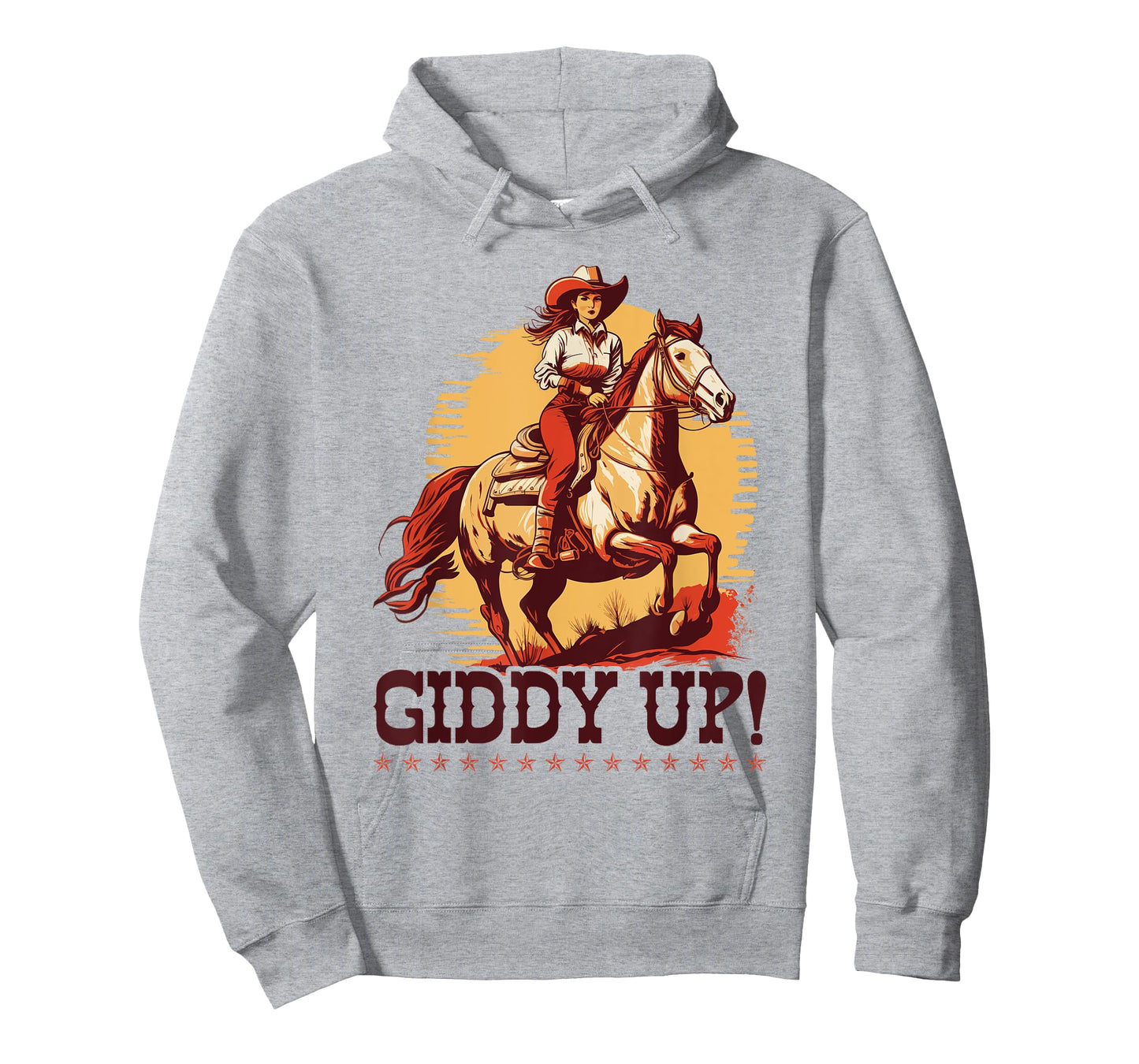Country Giddy Up, Bronc Horse Riding Giddy Up Cowgirl T-Shirt