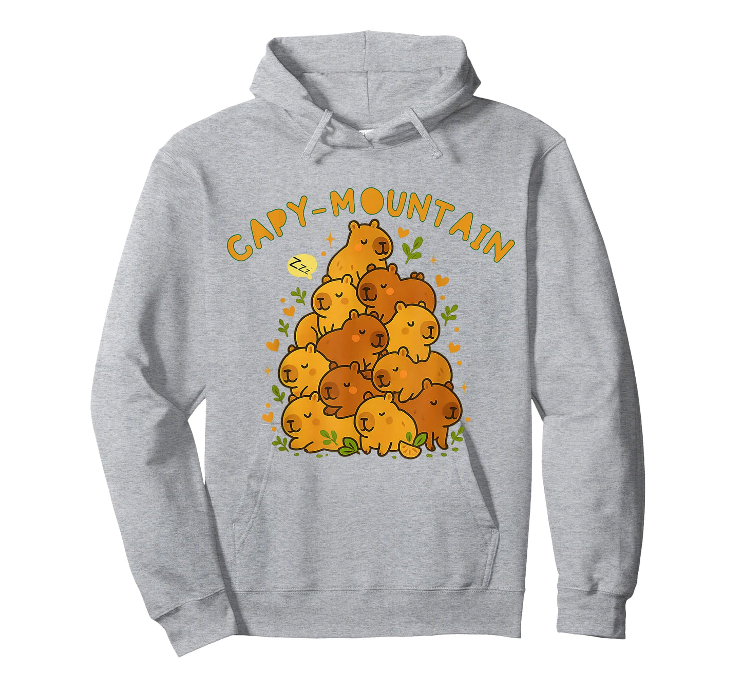 Cozy Capy-Mountain Cute Capybara Lovers T-Shirt