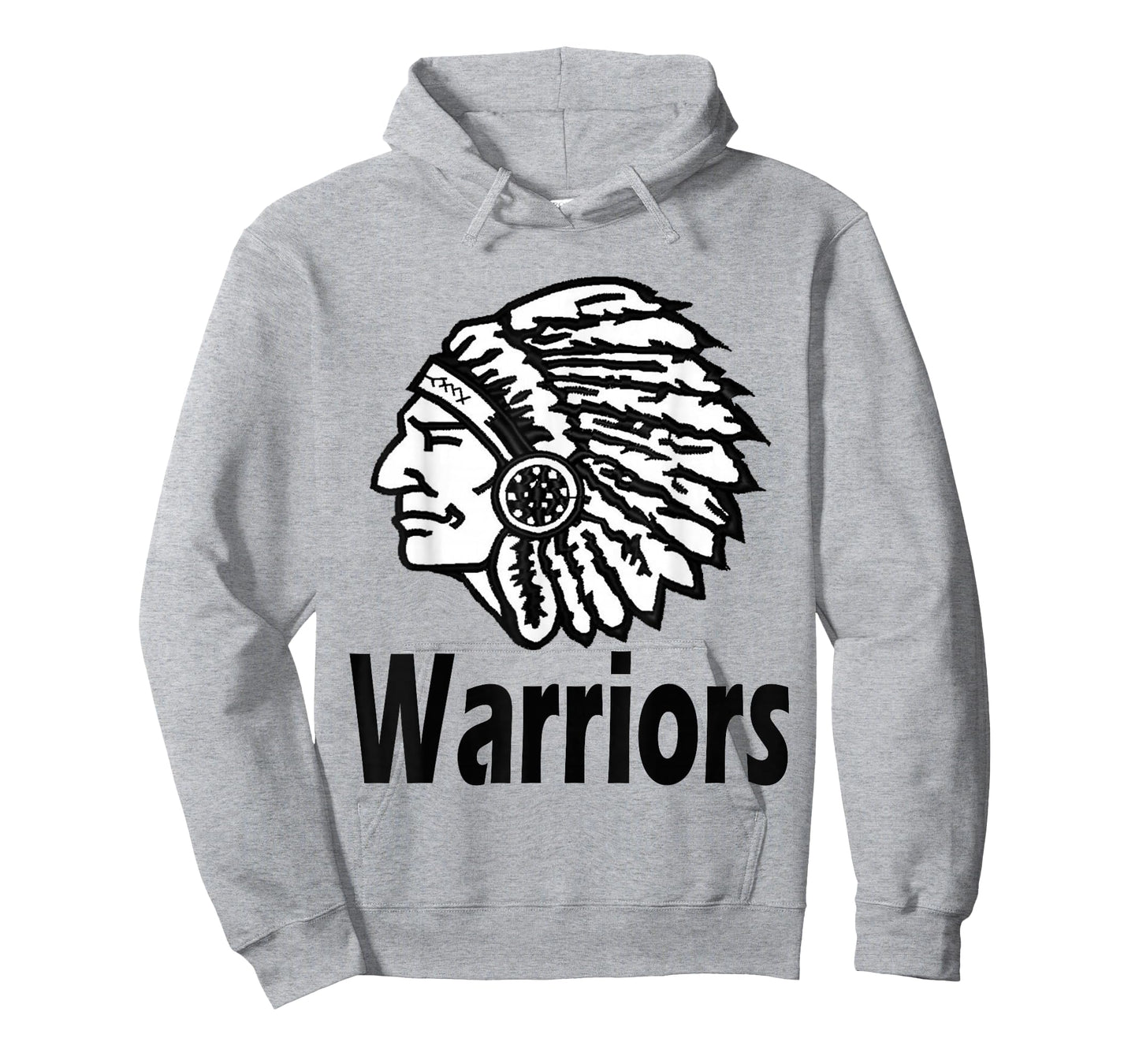 School Spirit Indian Head Warriors T-Shirt T-Shirt