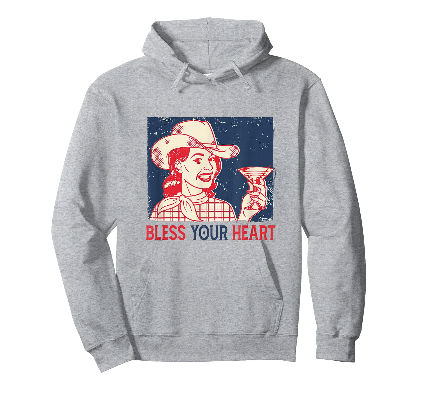 Blessed Your Heart Western Life Country Girls Vintage Style T-Shirt