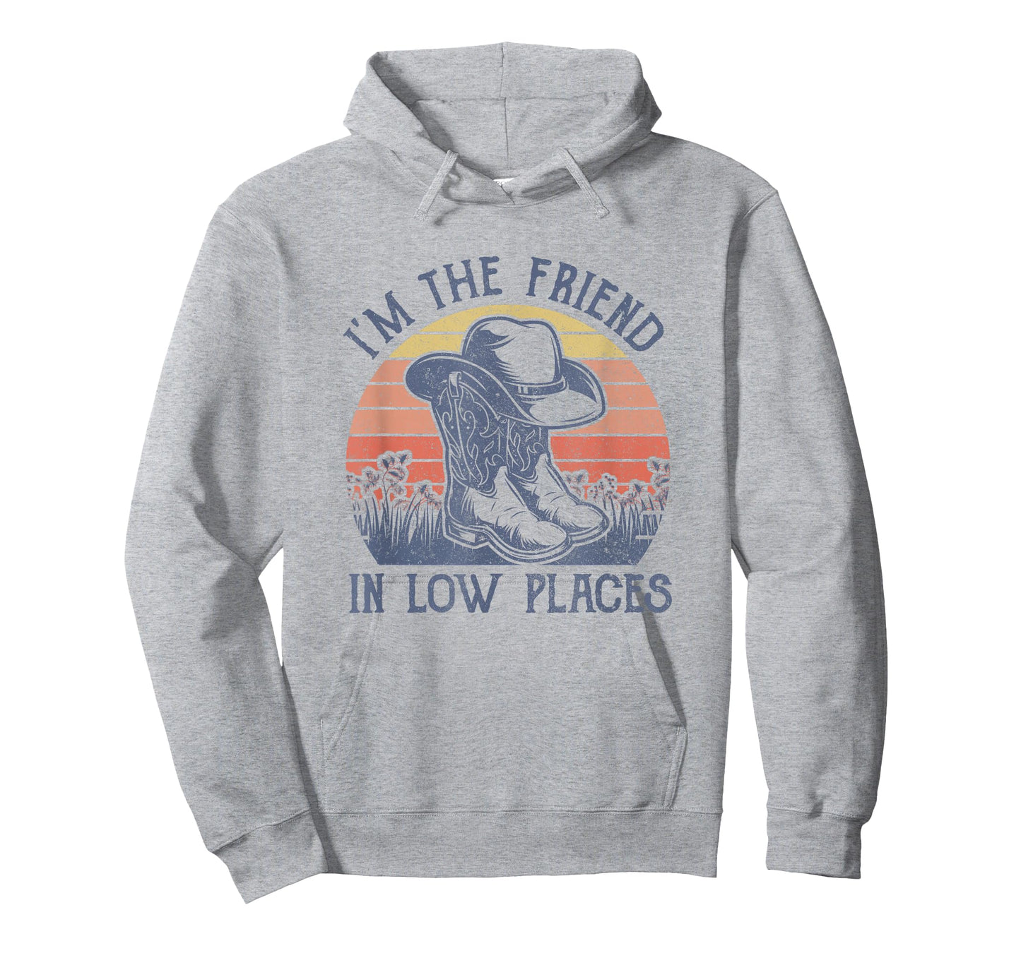 I'm The Friend In Low Places Cowboy Hat Country Music T-Shirt