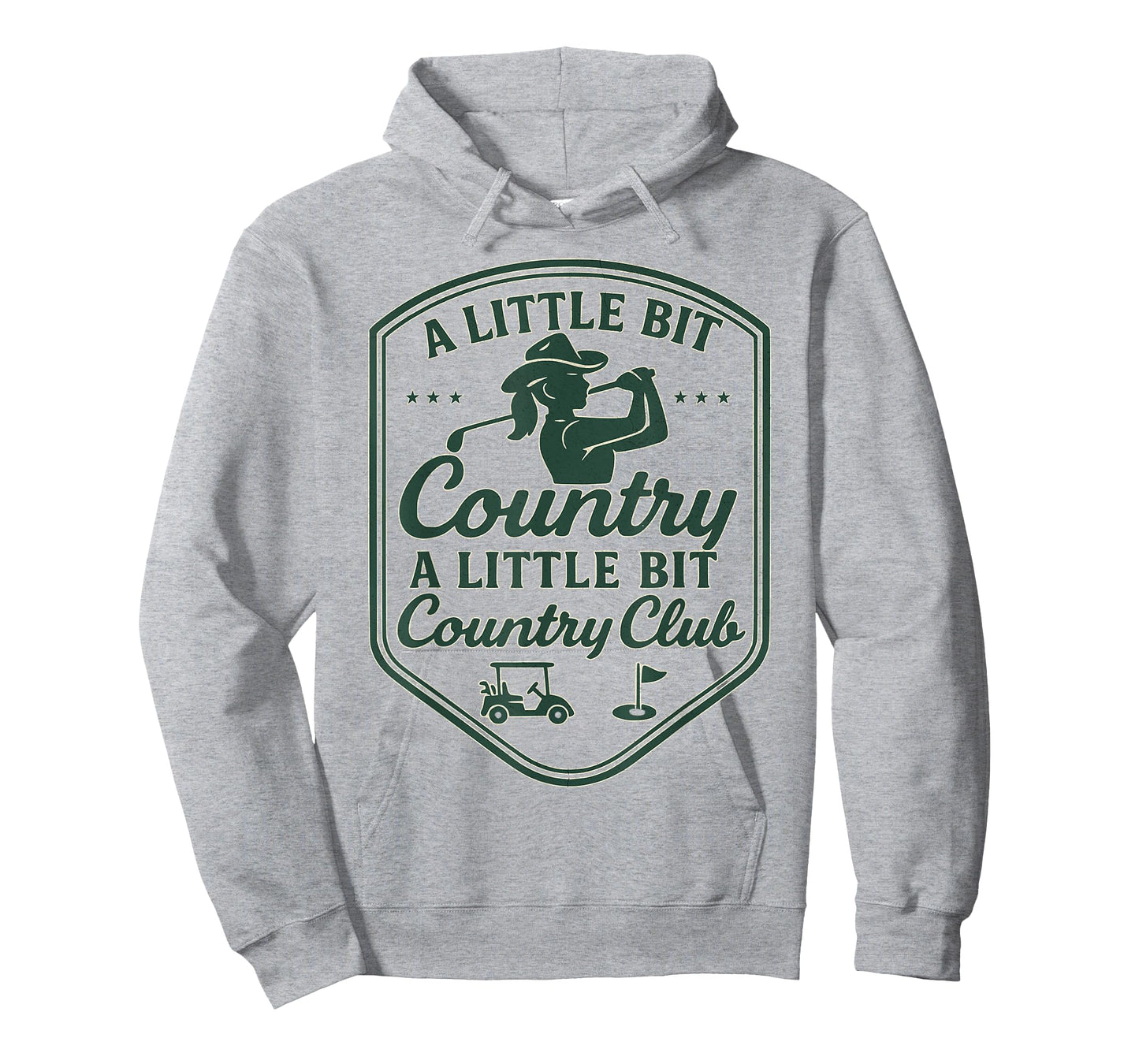 Country Golf Southern Cowgirl Golfing Country Club Golfer T-Shirt