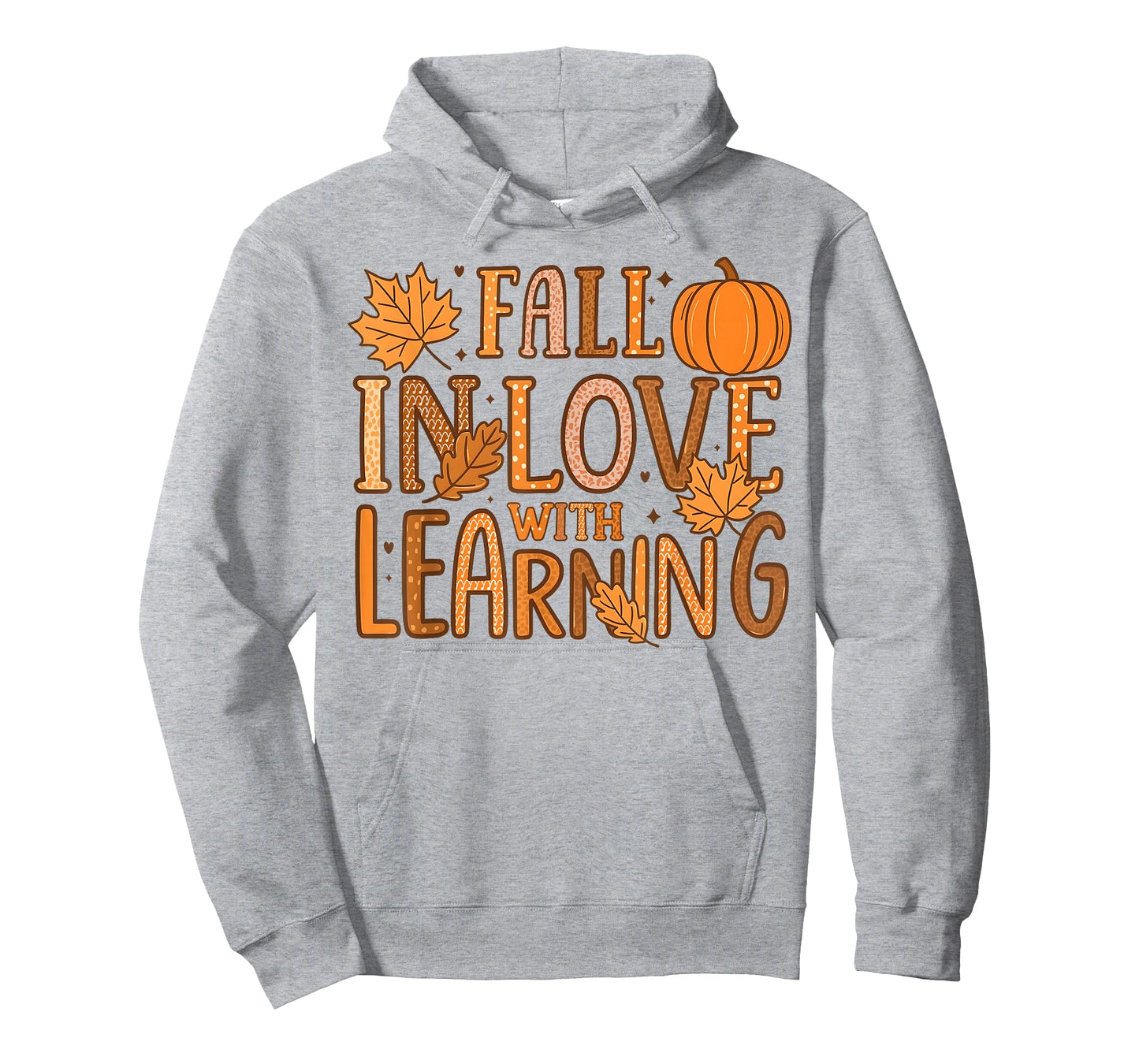 Fall in Love with Learning, Autumn Thanksgiving Teacher Tees T-Shirt