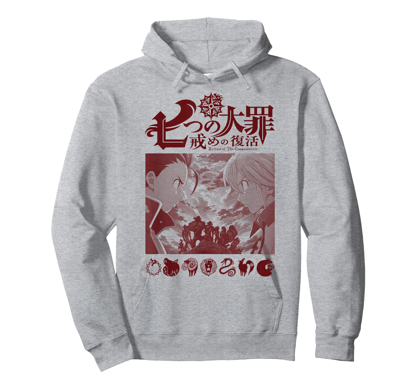 The Seven Deadly Sins Revival of The Commandments Anime T-Shirt