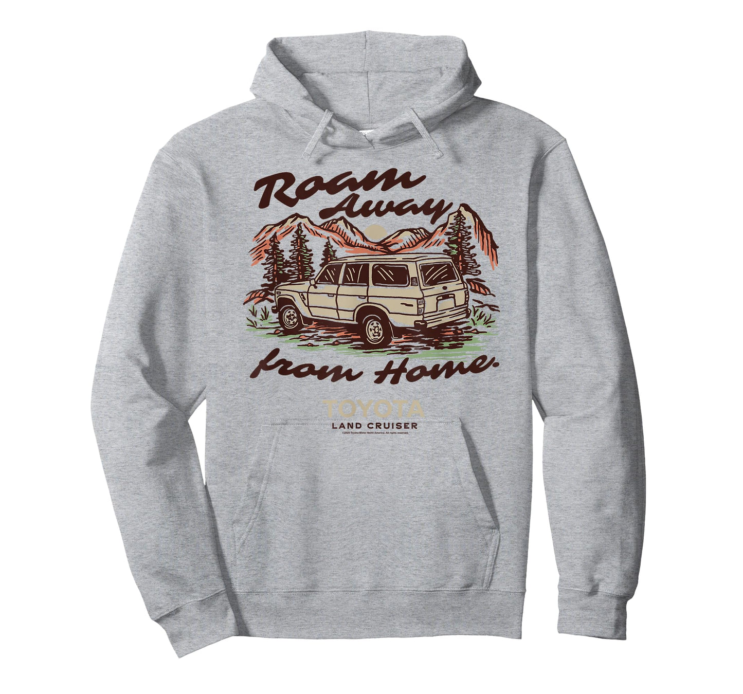 Toyota Land Cruiser Roam Away From Home Landscape Poster T-Shirt