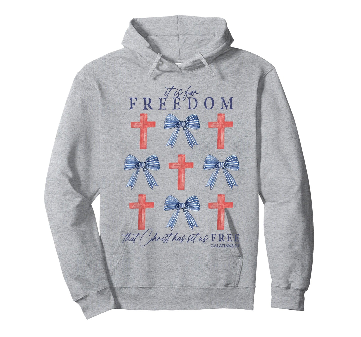 It Is For Freedom That Christ Has Set Us Free Coquette T-Shirt