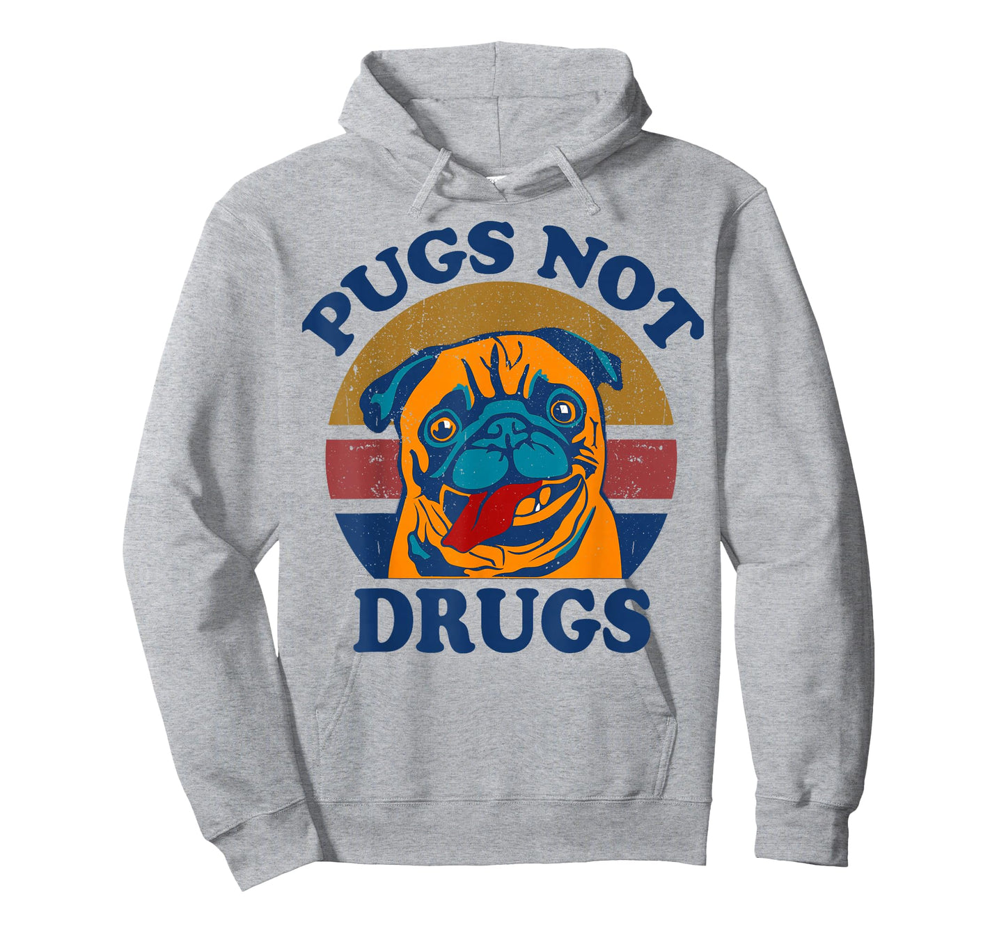 Funny Pug-Shirt Pugs Not Drugs Men Women Mom Dad Lovers Gift T-Shirt