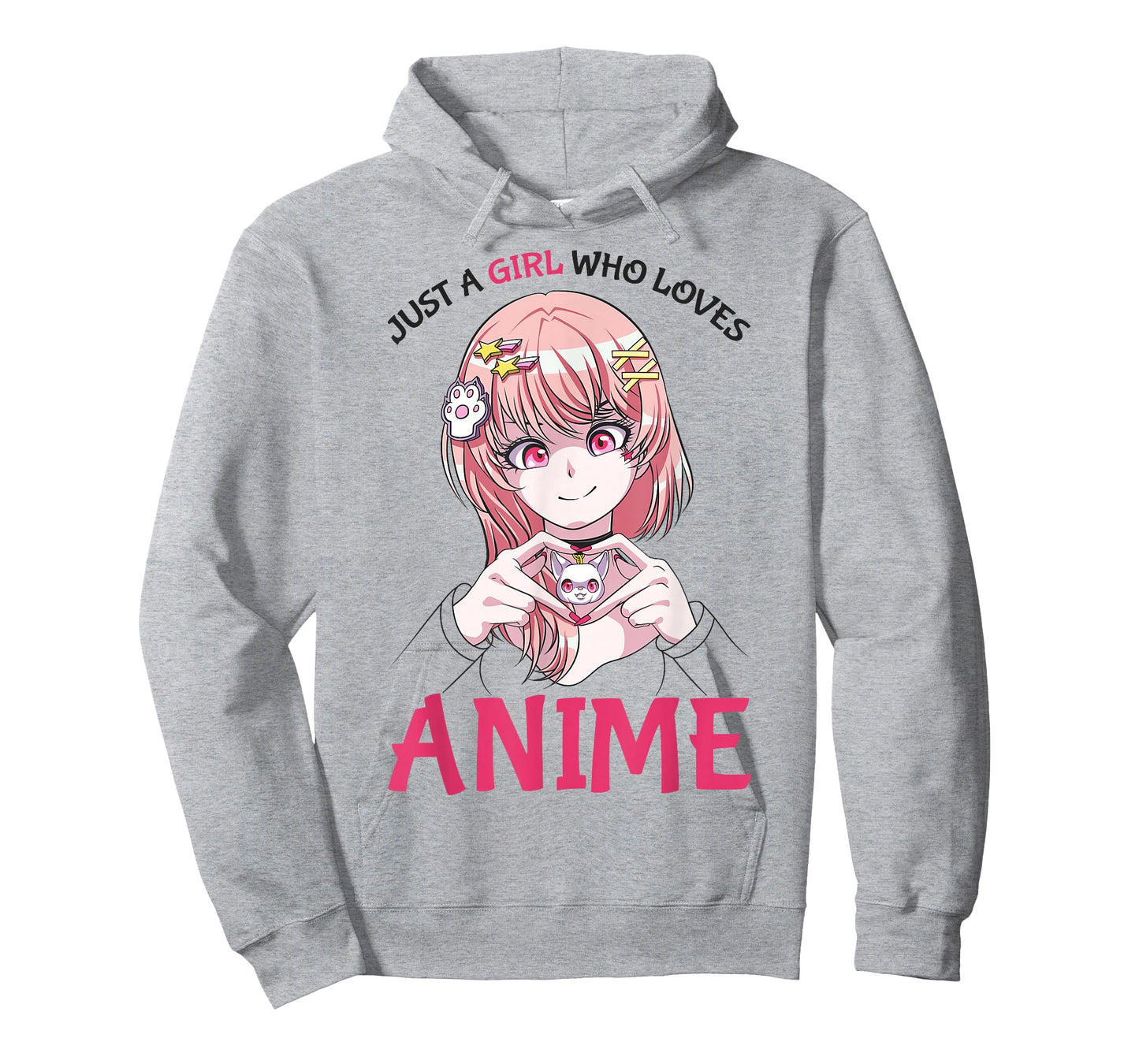 Just A Girl Who Loves Anime Merch Stuff Teenage Girls T-Shirt