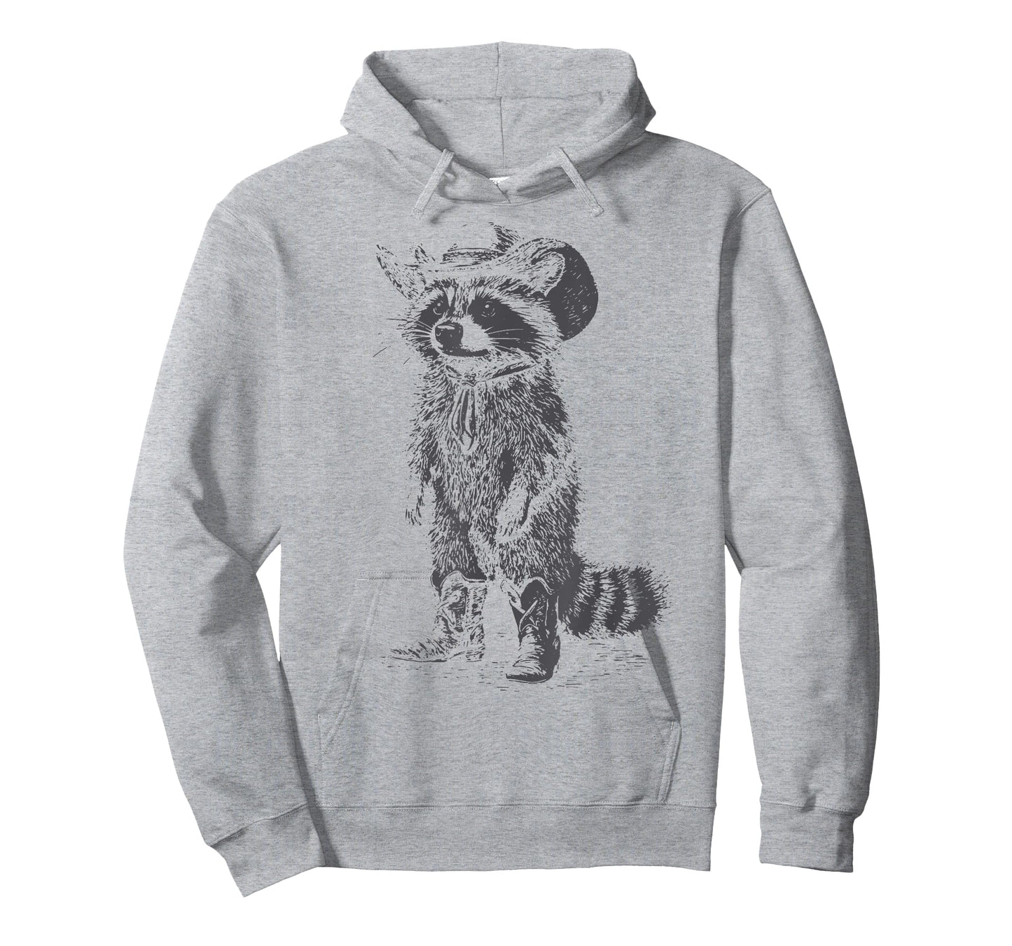 Vintage Raccoon Cowboy Cowgirl Trash Panda Country Western T-Shirt