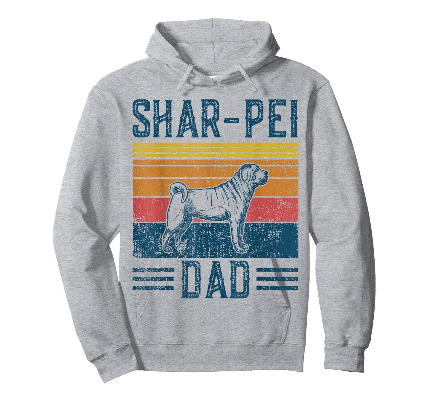 Dog Shar-Pei Dad - Vintage Shar Pei Dad T-Shirt