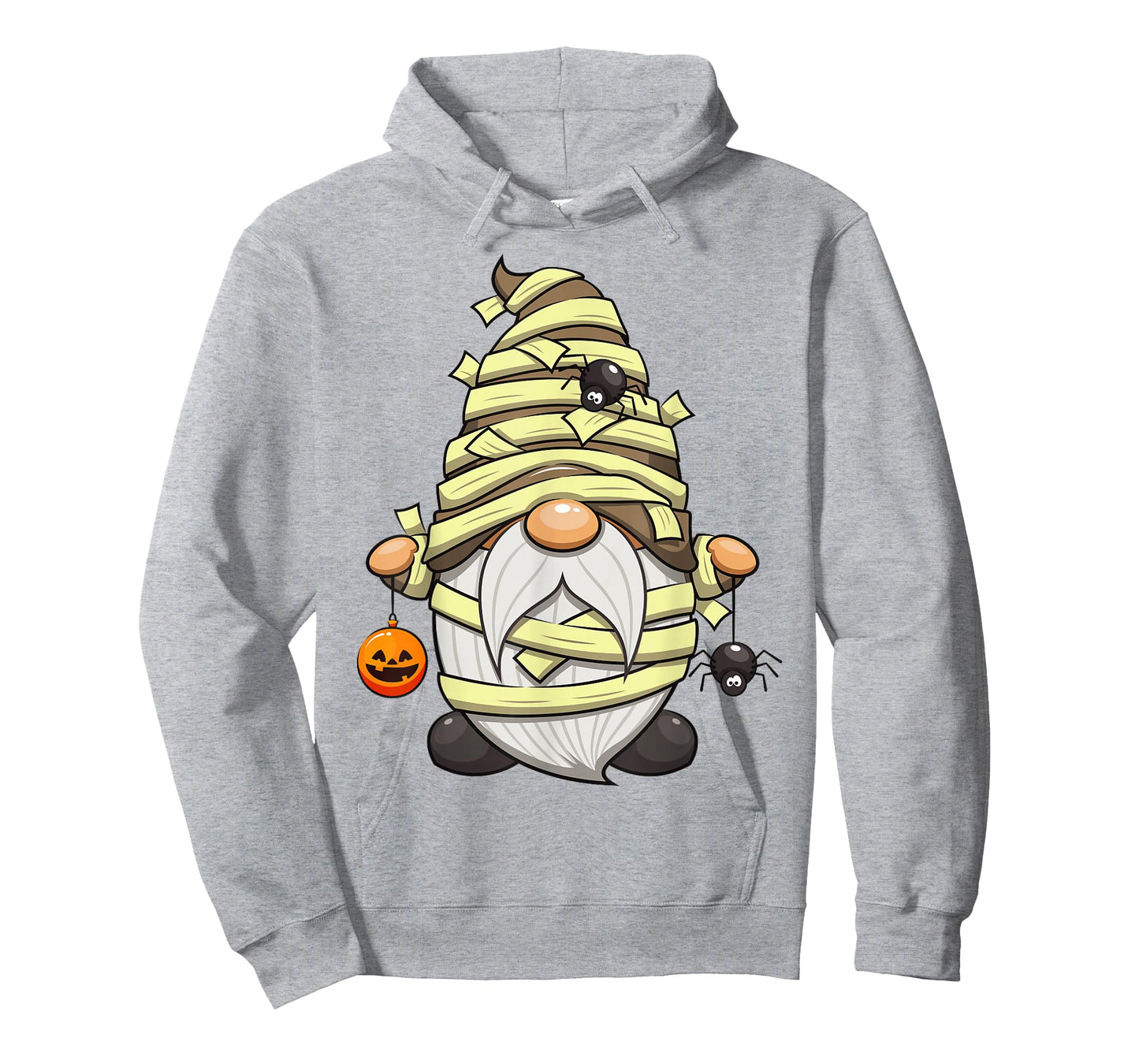 Funny Mummy Gnome with Jack O' Lantern Halloween Gnome T-Shirt