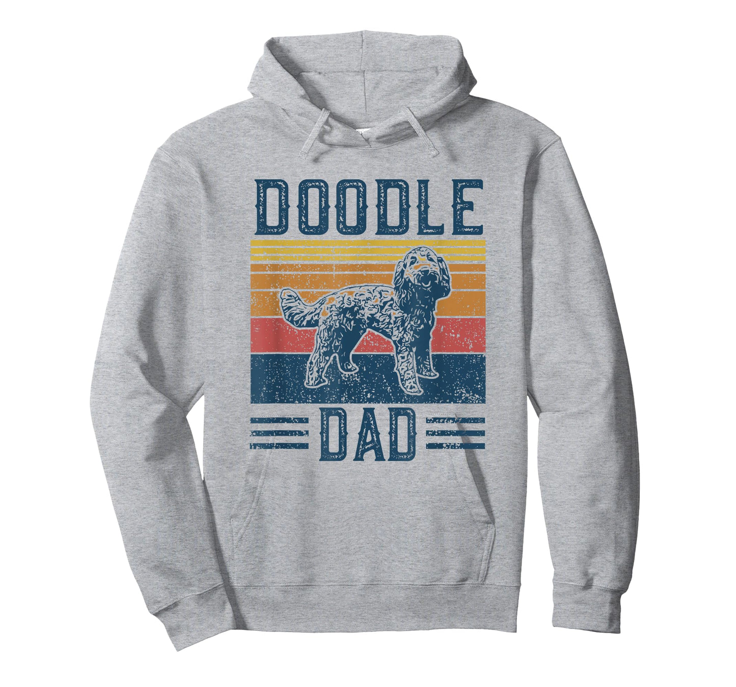 Funny Vintage Doodle Dad - Aussie Doodle & Goldendoodle T-Shirt