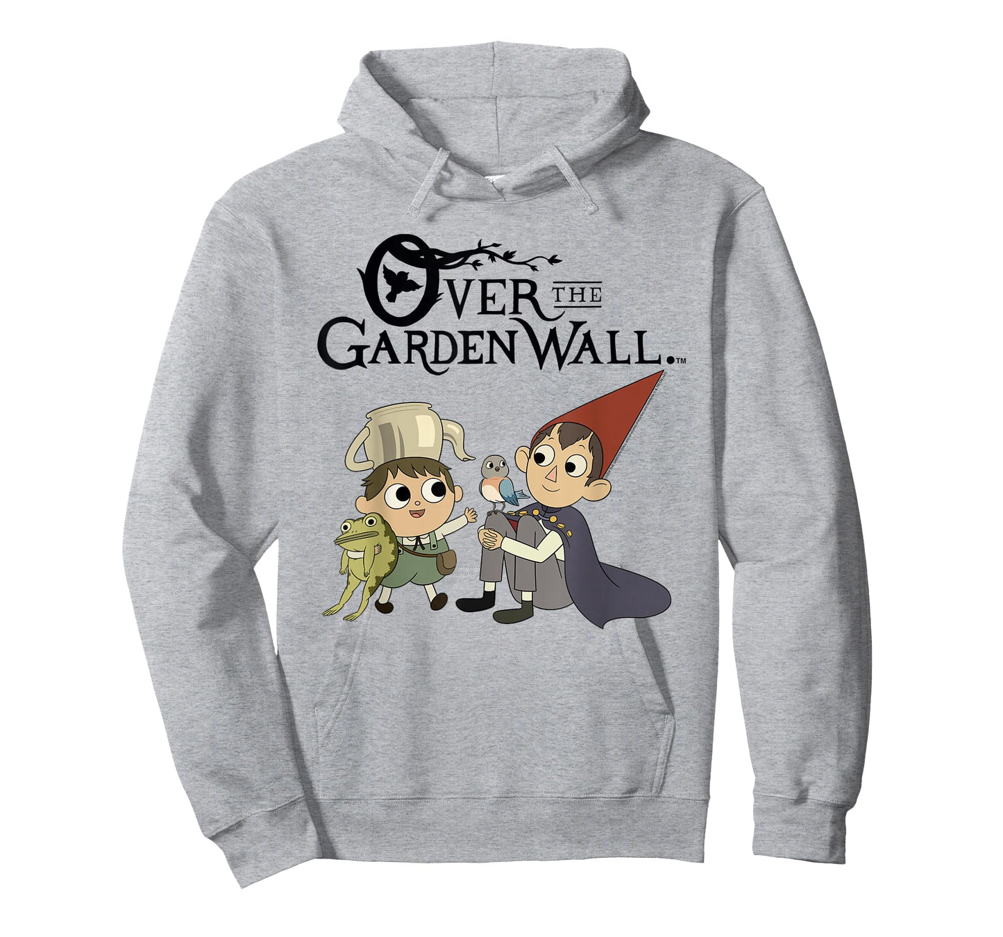 Over The Garden Wall Cast of Characters with Logo Cartoon T-Shirt