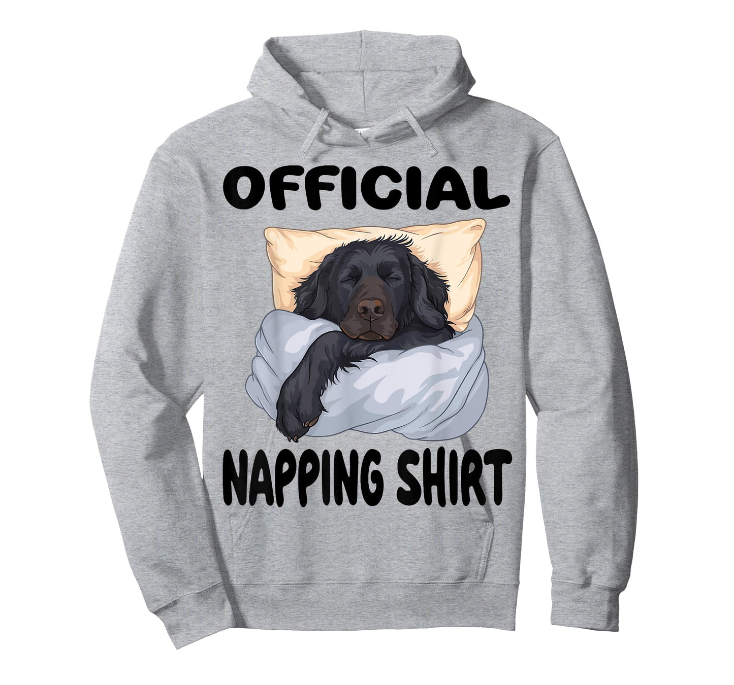 Flat Coated Retriever Dog Official Napping shirt Pajamas T-Shirt