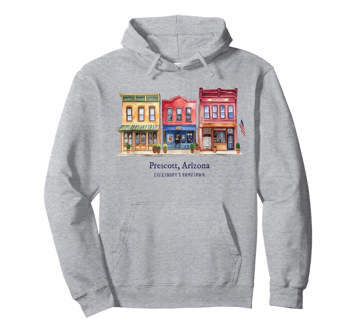 Historic Prescott AZ, Everybody's Hometown T-Shirt