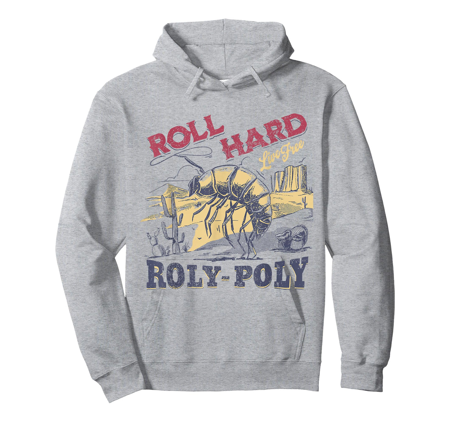 Roly Poly Western Rodeo Cowboy Dung Beetle T-Shirt