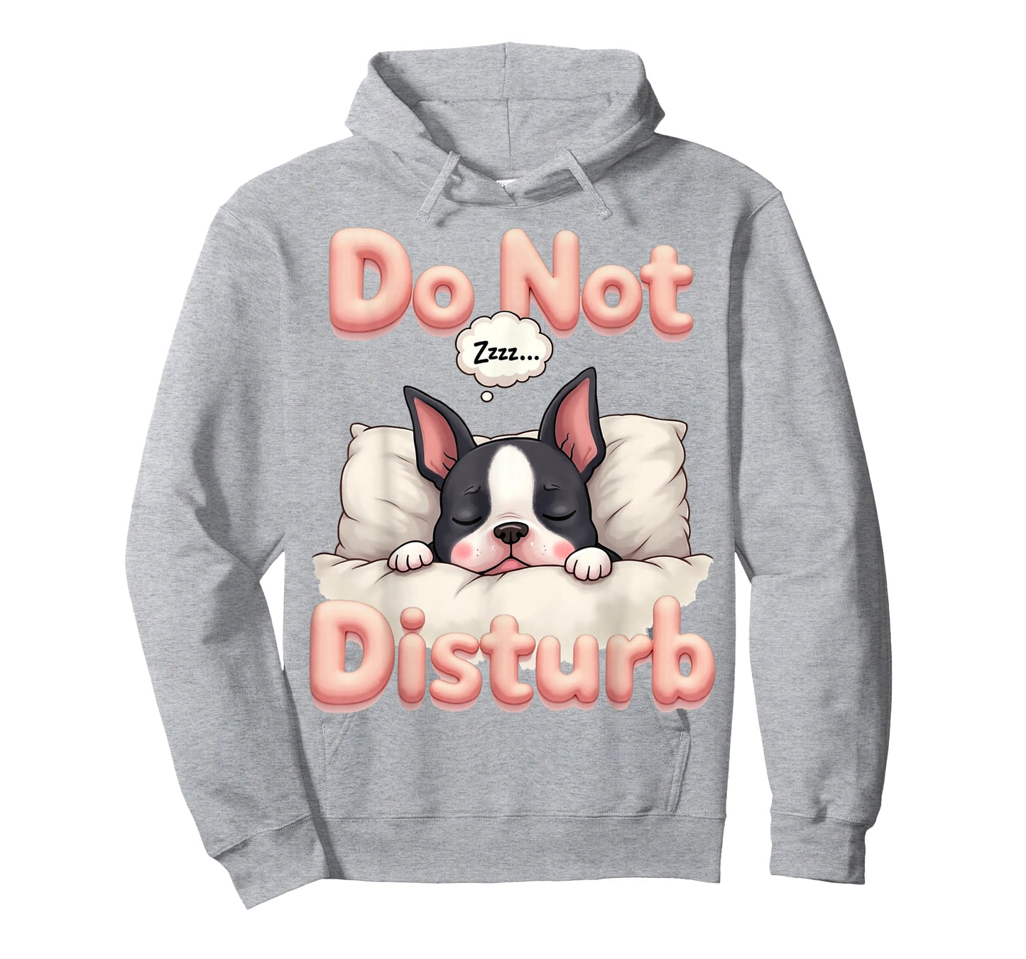 Do Not Disturb Bostie Dog Funny Boston Terrier Pajamas T-Shirt