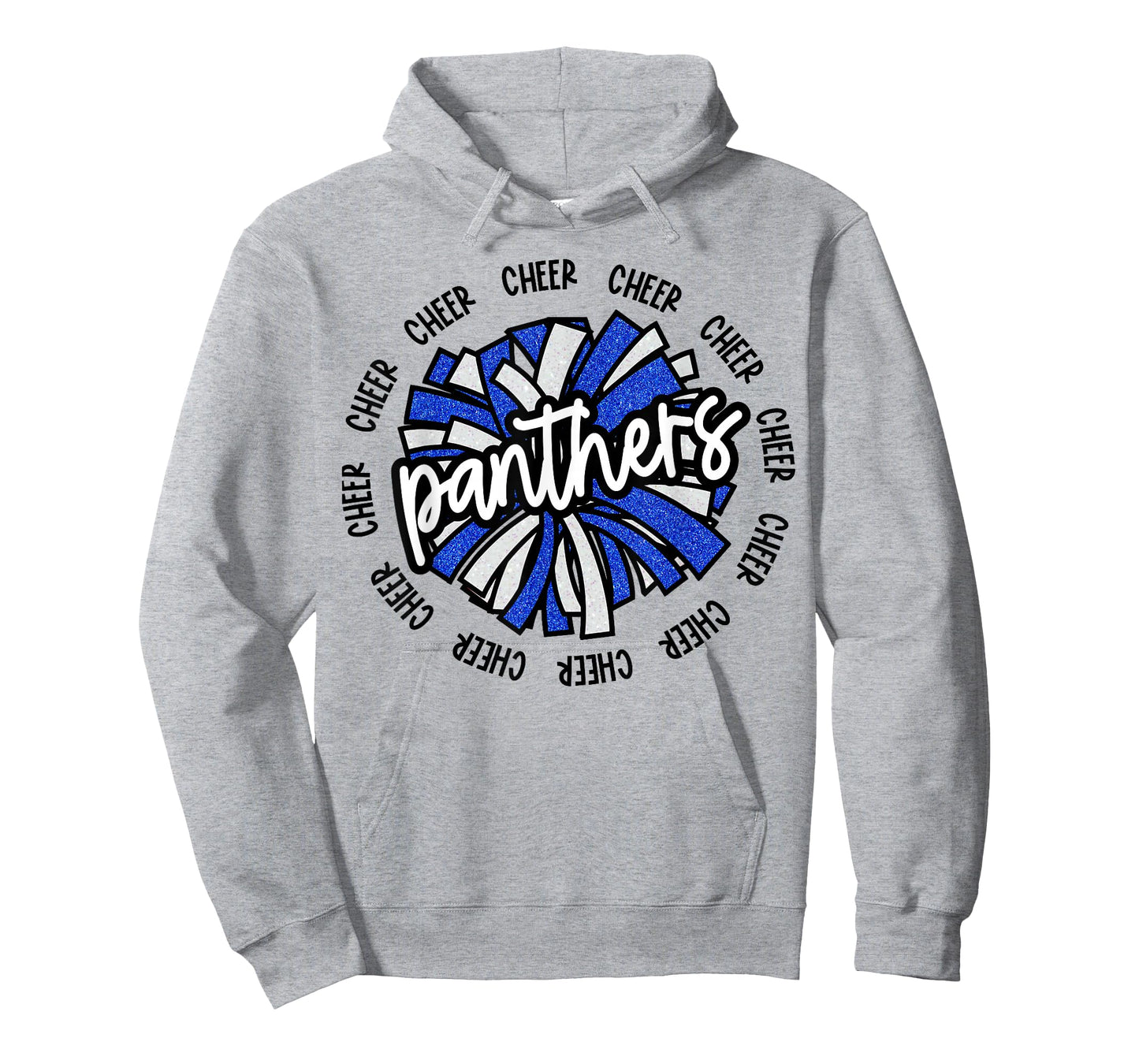 Panthers School Spirit Cheer Cheerleader Coach T-Shirt