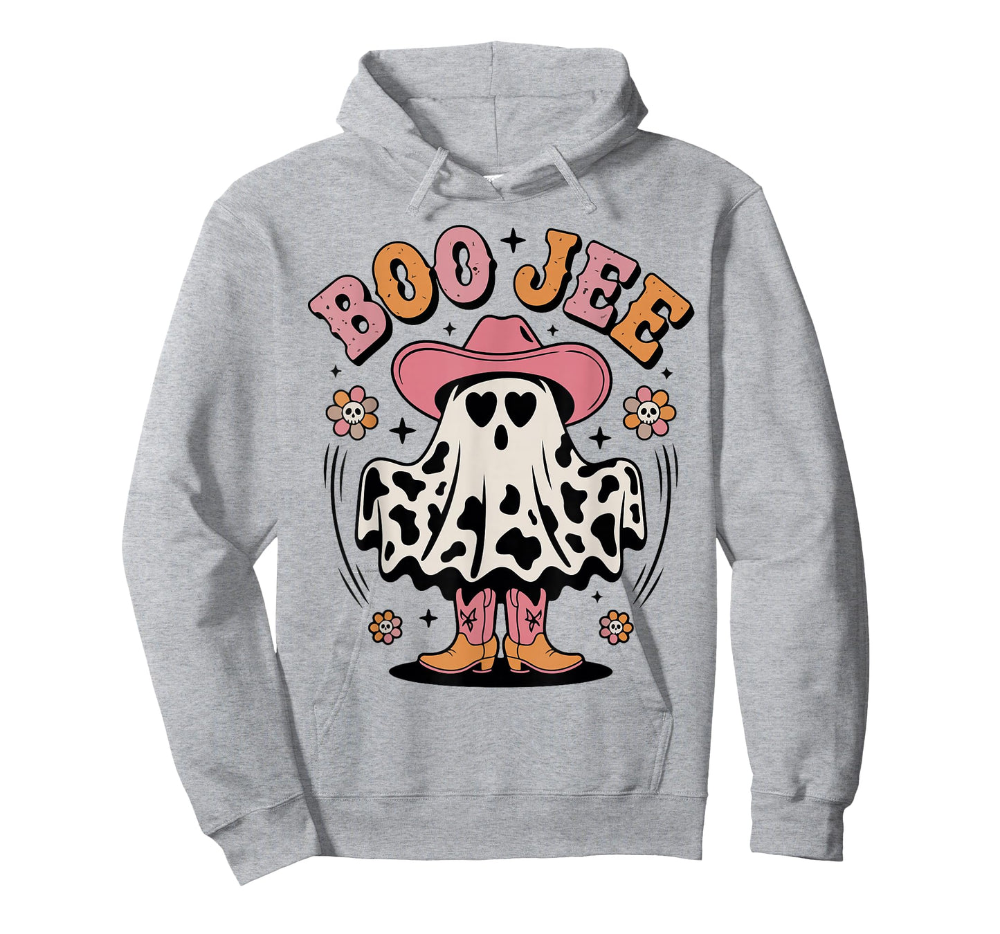 Halloween Boo JEE Ghost Cowgirl Cute Teen Girl Toddler Women T-Shirt
