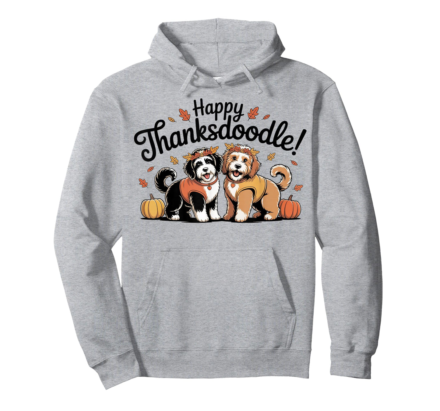 Funny Goldendoodle Thanksgiving Design with Cute Doodle Dog T-Shirt