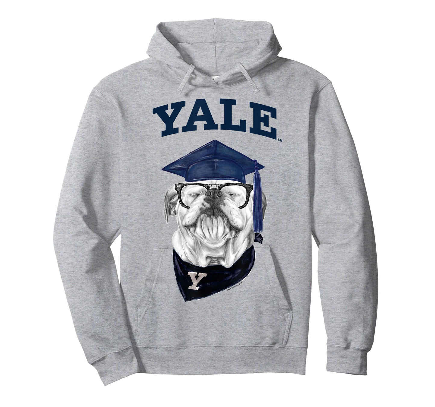 Yale University Smart Bulldog Handsome Dan Graduation T-Shirt