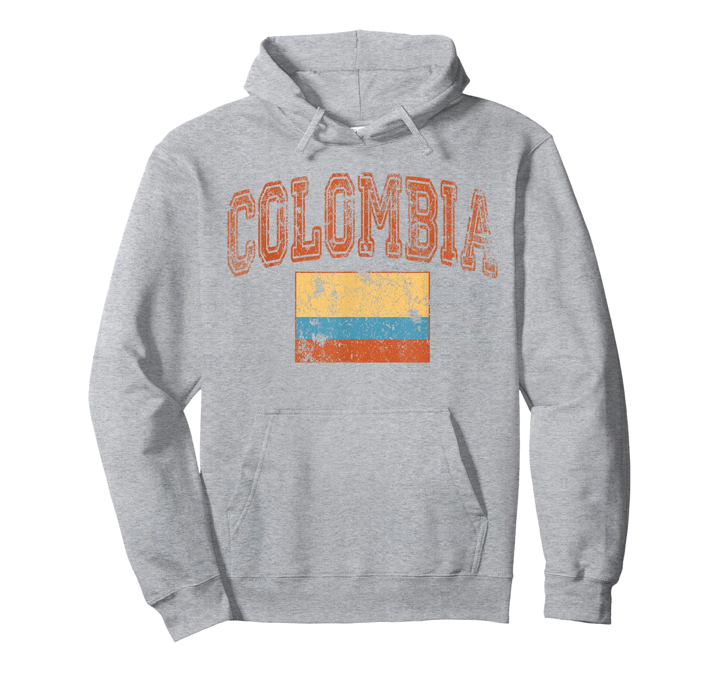 Vintage Retro Faded Colombia Flag Colombian Pride T-Shirt
