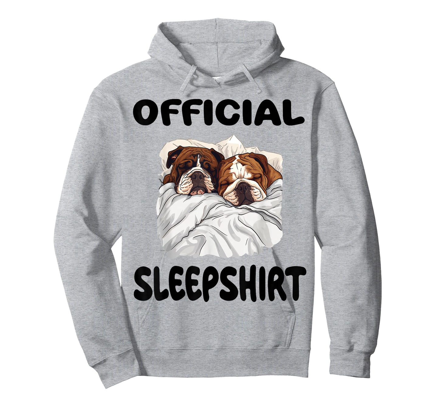 English Bulldog dog Official Sleepshirt Pajamas Nightgown T-Shirt