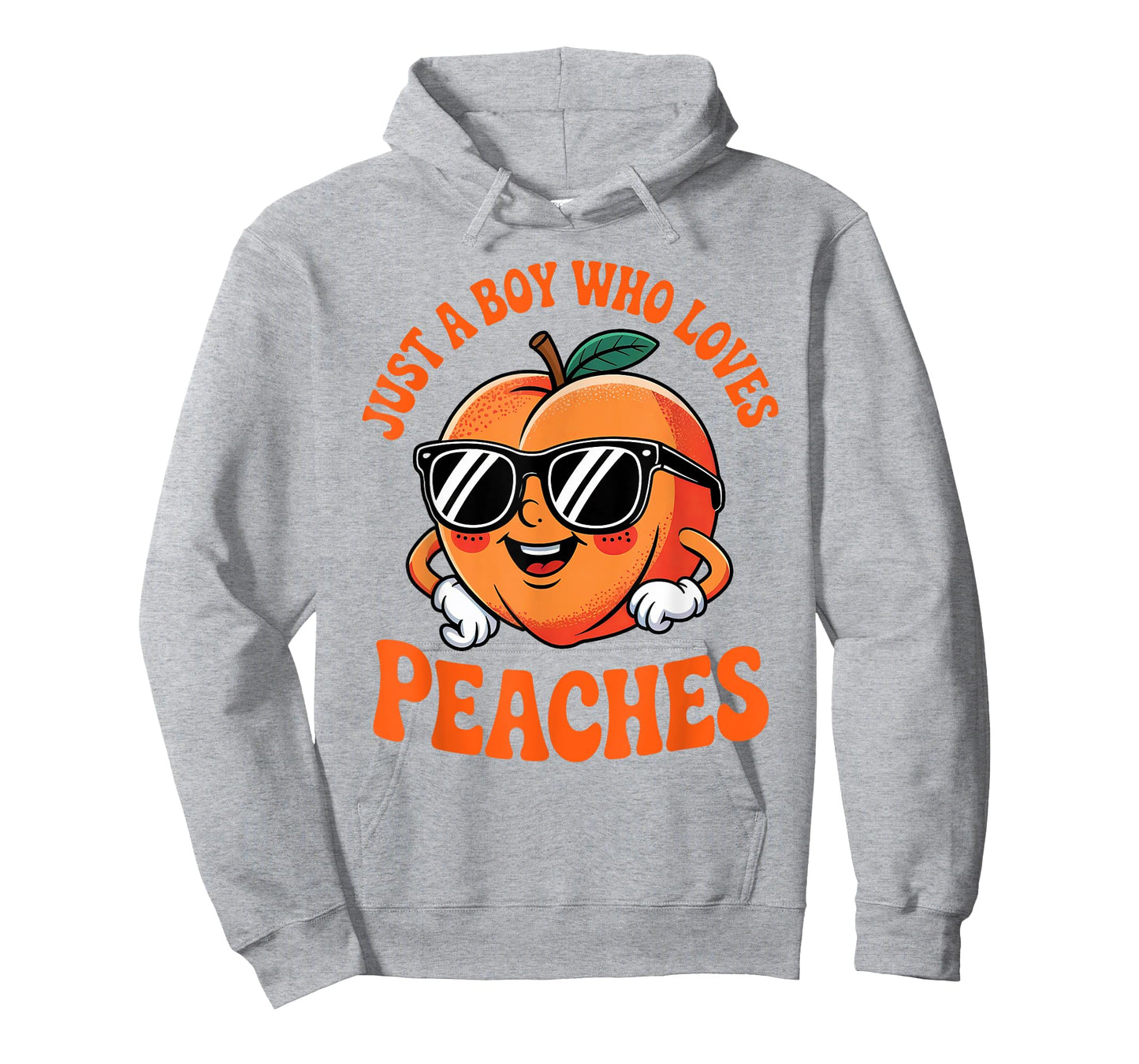 Just a Boy Who Loves Peaches Peach Teen Boys Toddler Kid T-Shirt